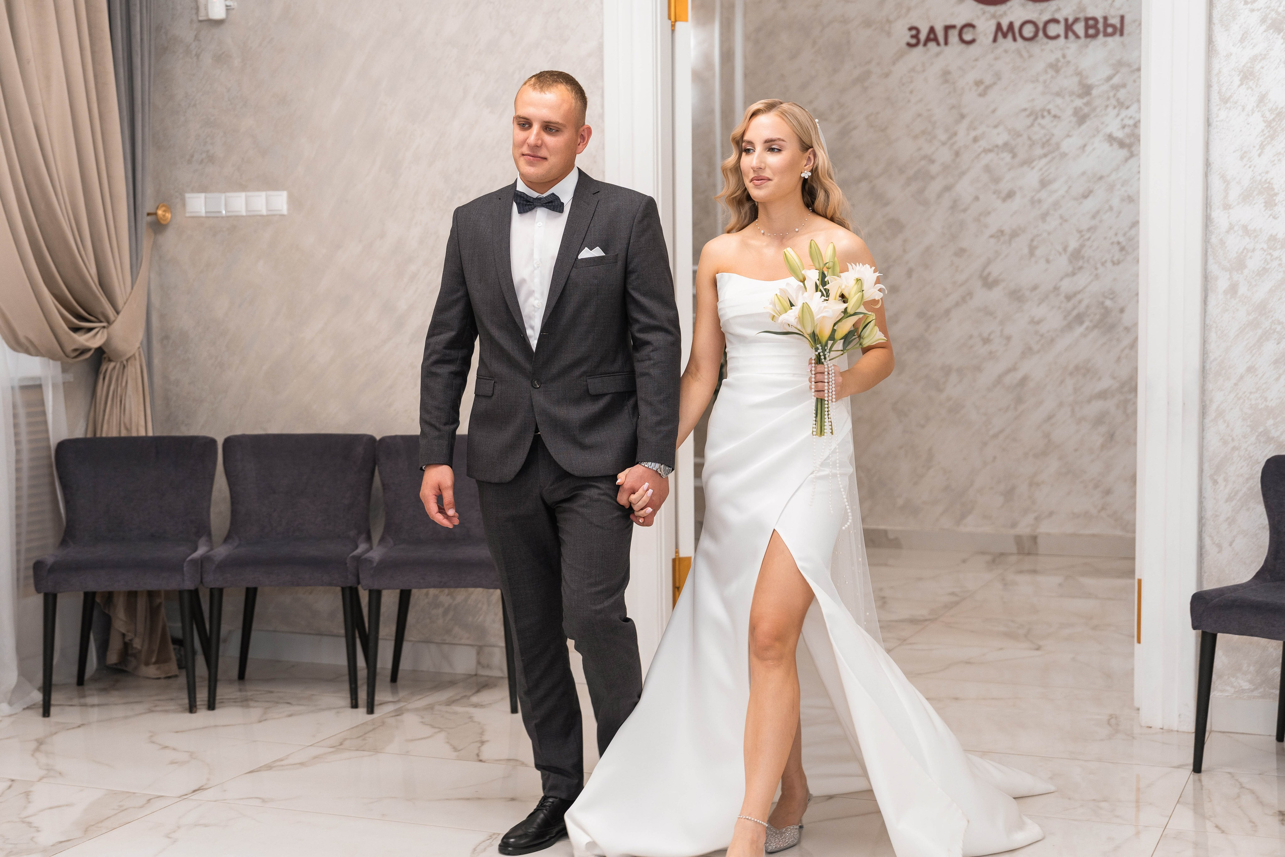 Свадебная фотосессия в Москве, регистрация в Кутузовском ЗАГСе Москва. Свадебный фотограф в Москве Анна Полушина