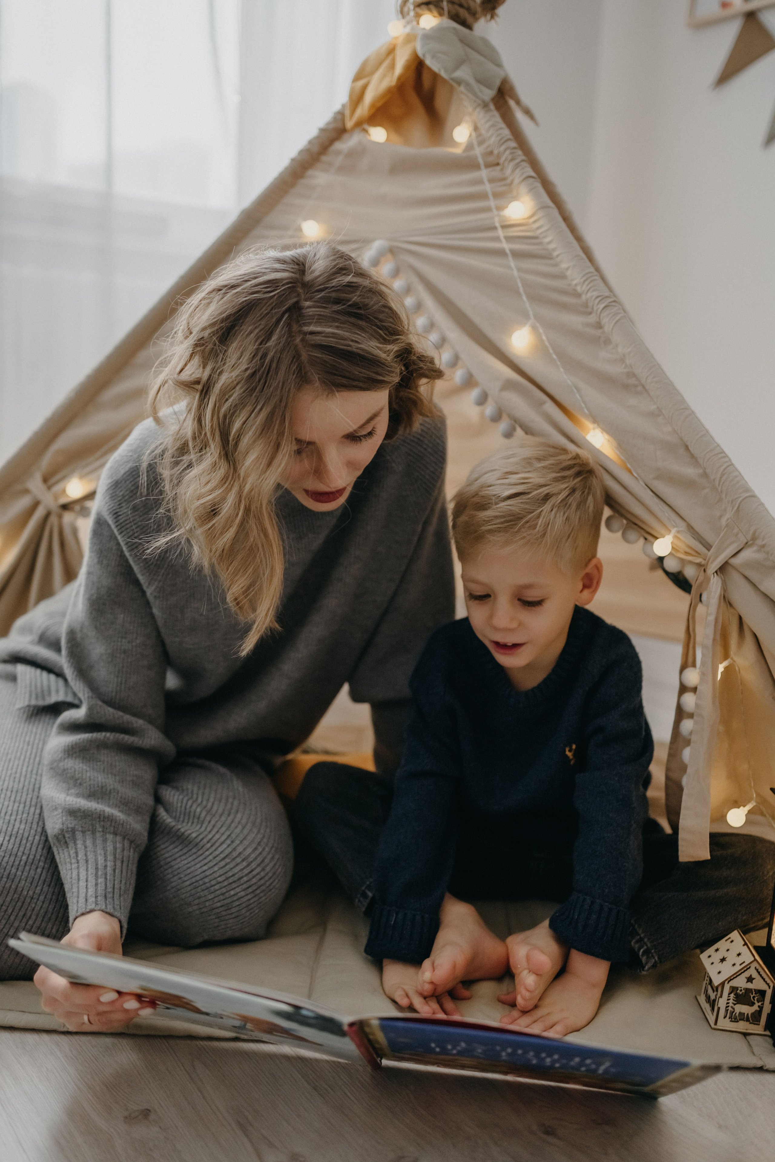 Уютная новогодняя. Семейный и детский фотограф в Москве и Подмосковье Ксения Черникова