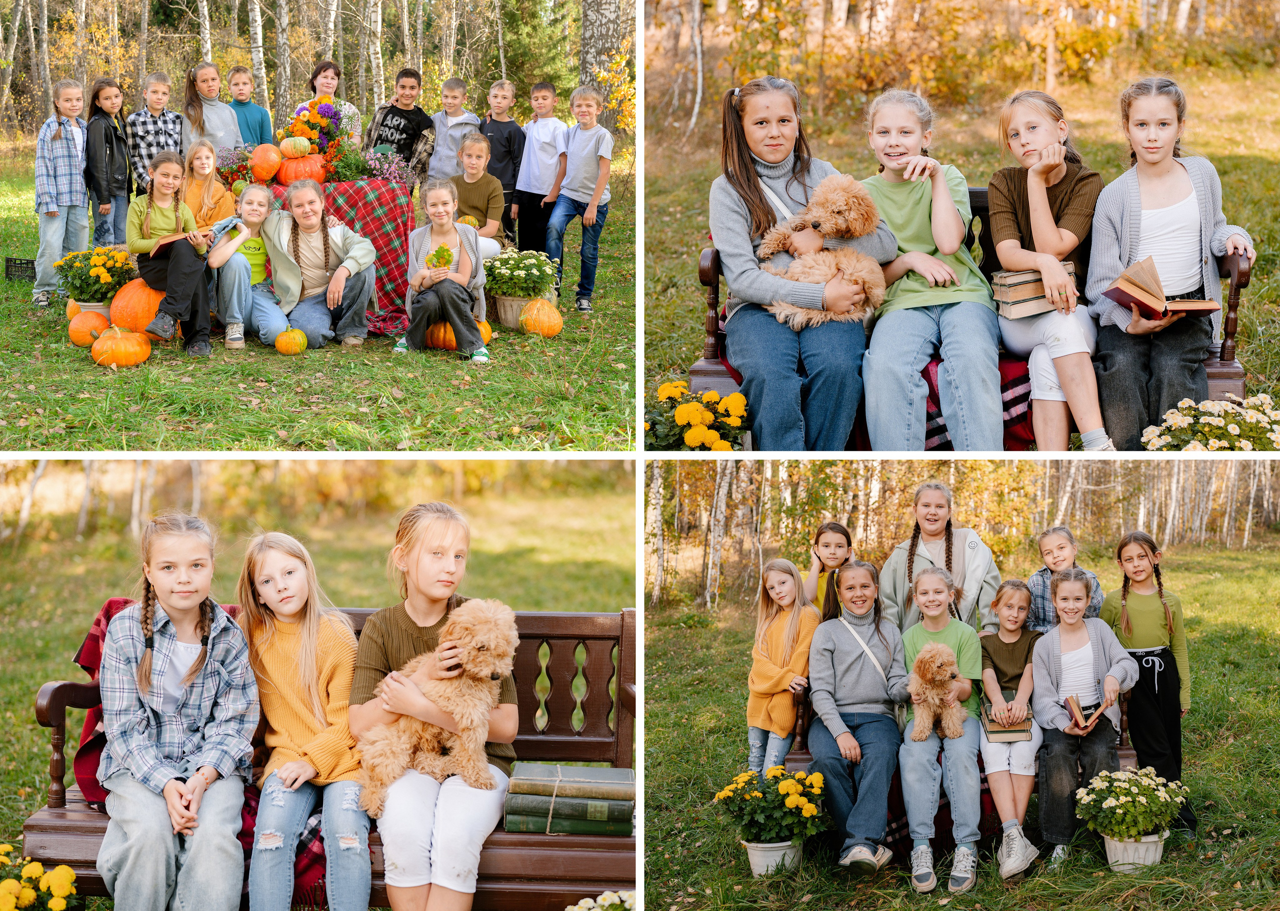Фотокнига 5 разворотов. Школьный и детский фотограф в Новосибирской области