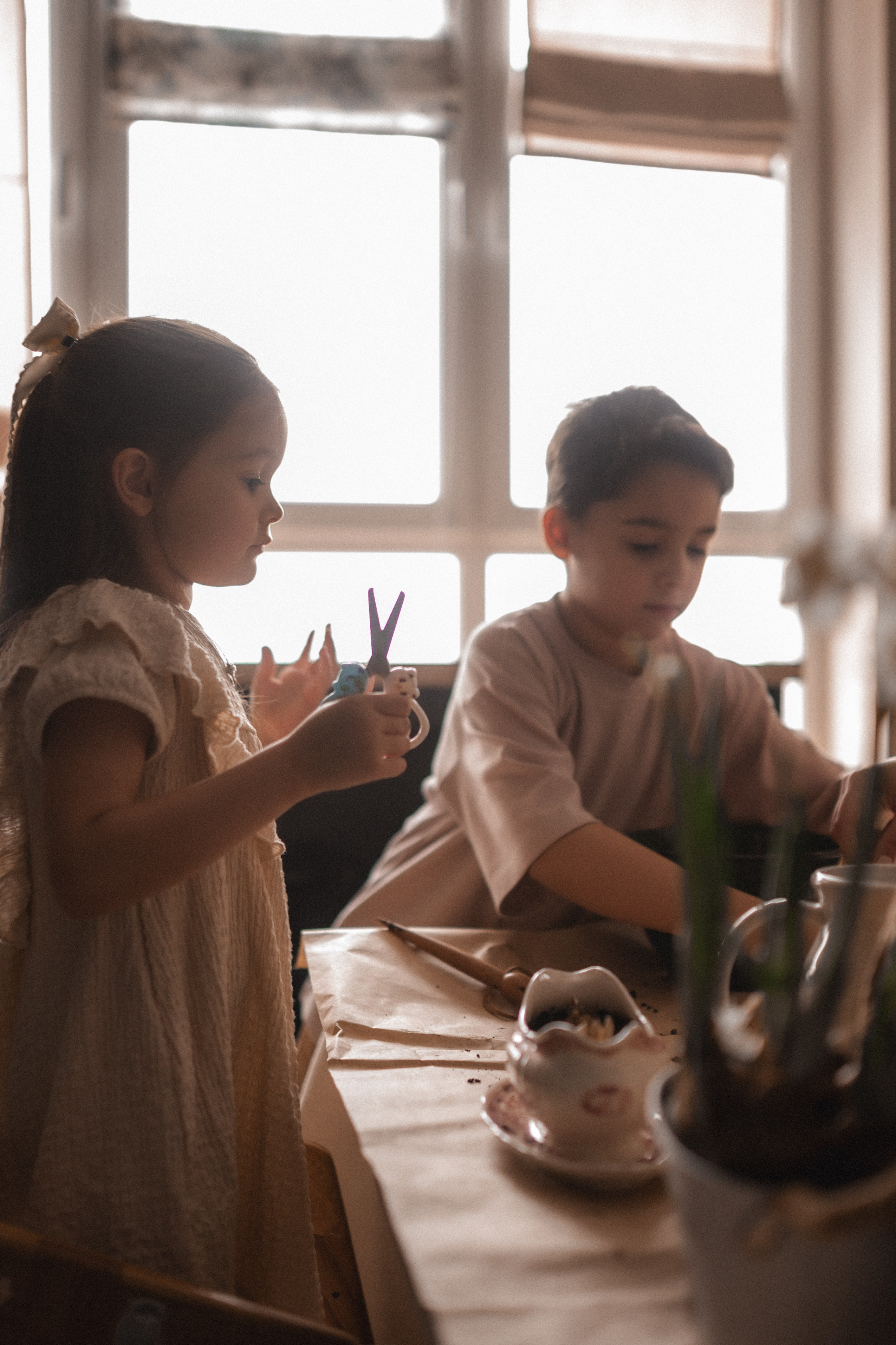 Полина, Дима, Мия и Эмма дома. Семейный и свадебный lifestyle-фотограф в Москве Мария Петрова