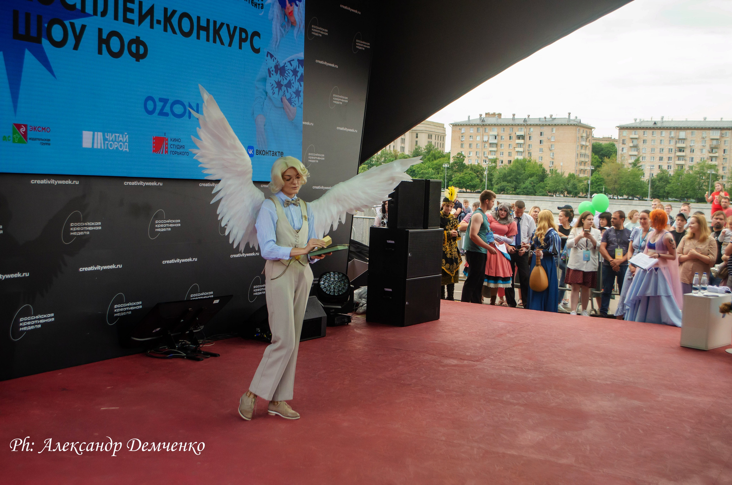 Фотосессия в Парке Горького на Лидеры молодого контента