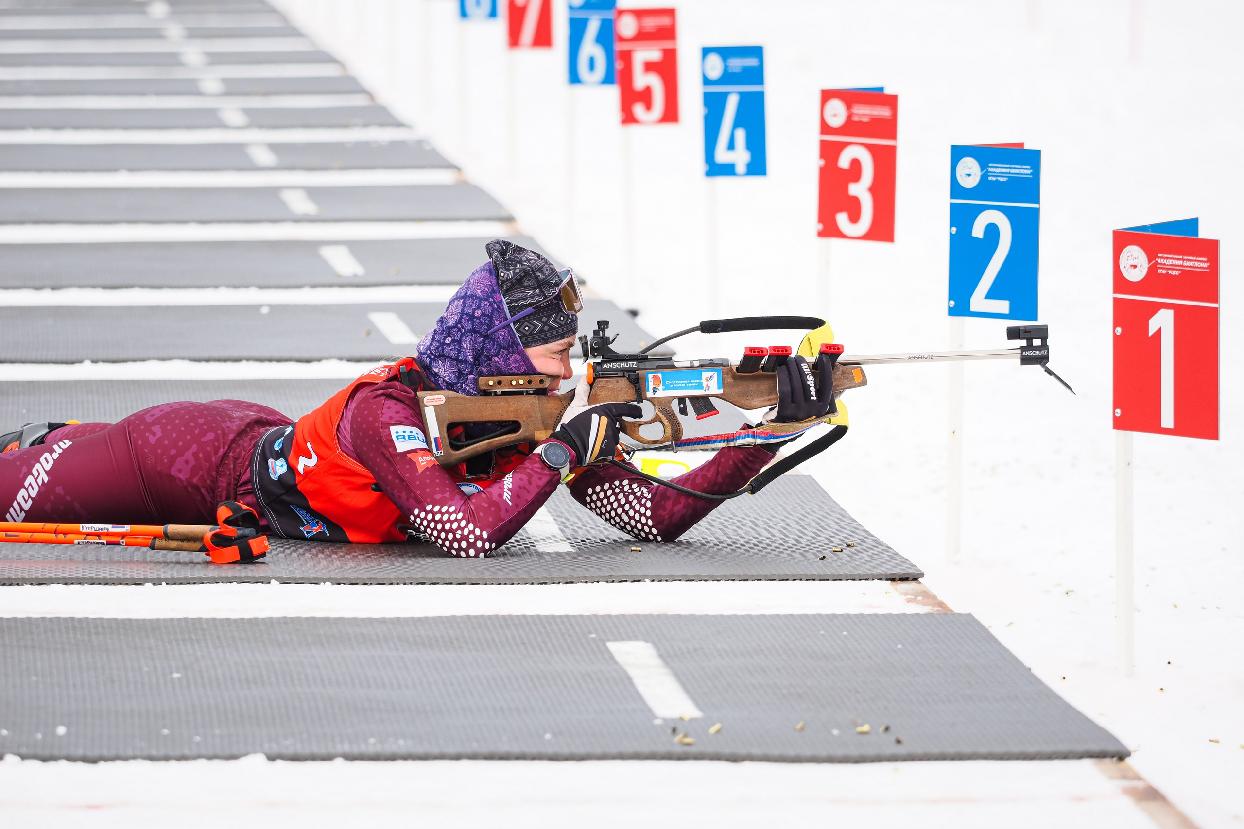 Биатлон / Первенство России. Репортажный фотограф Алексей Козьмин