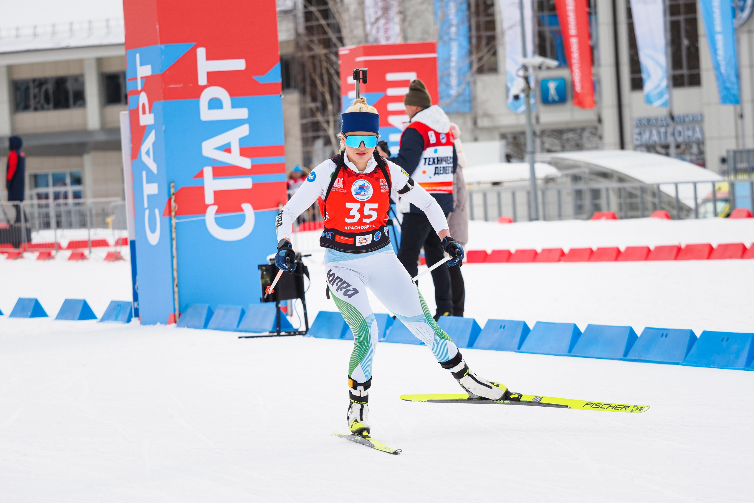 Биатлон / Первенство России. Репортажный фотограф Алексей Козьмин