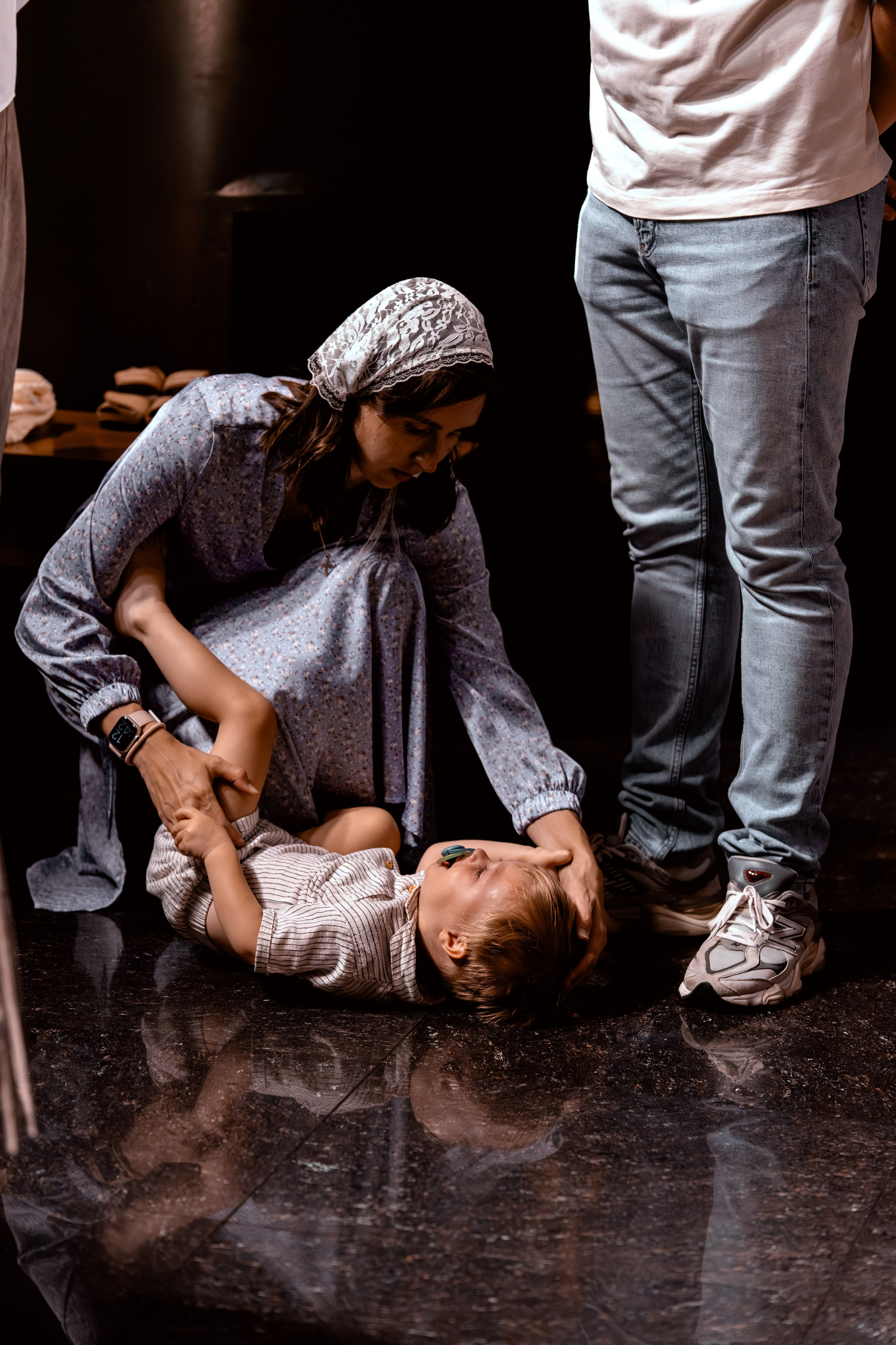 Крещение Матвея. Репортажный фотограф в Красной Поляне и Сочи Павлюченко Екатерина