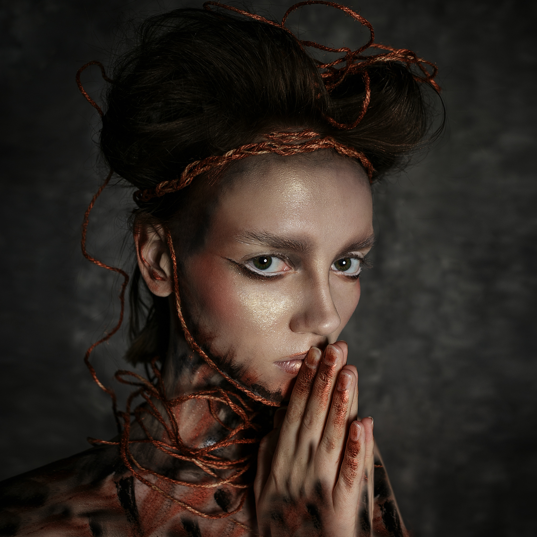 Творческая съёмка для #makeuprushgame 