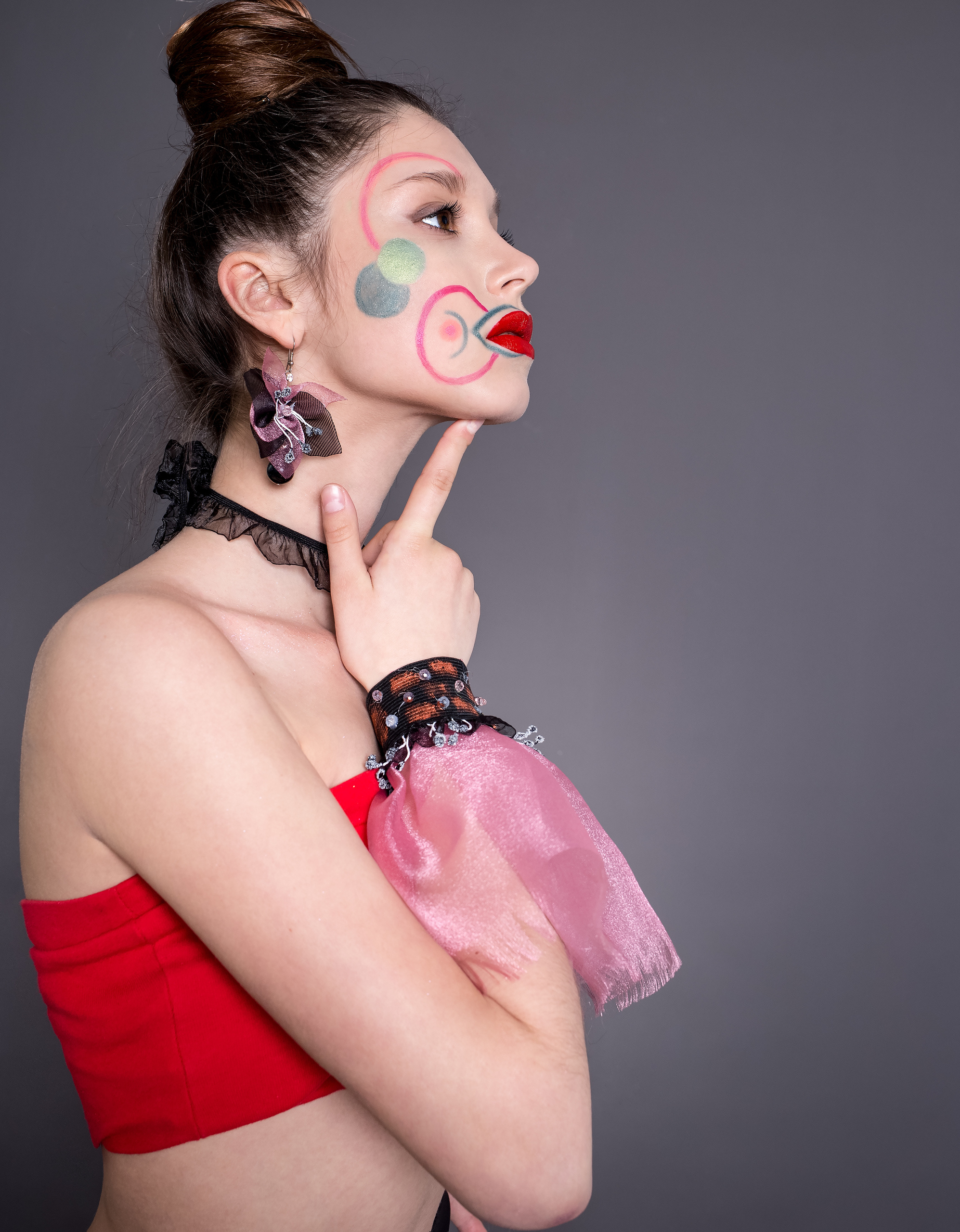 Творческая съёмка для #makeuprushgame на тему: "Орнамент в макияже"