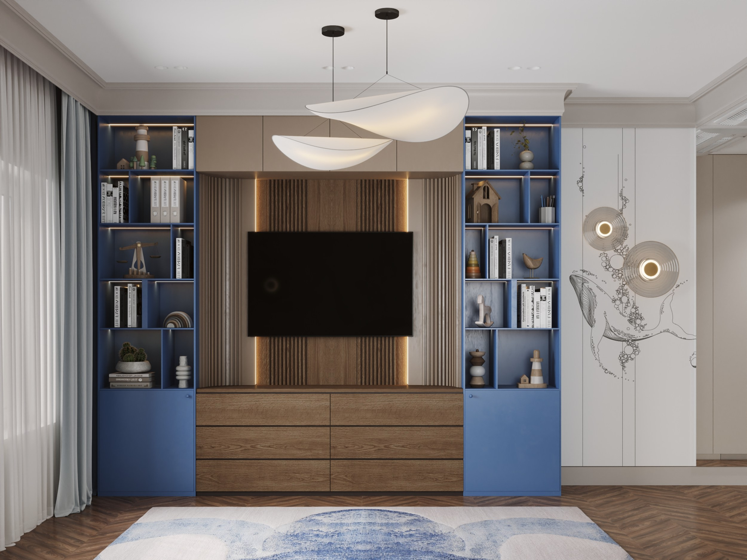 ЖК Сияние | 92.5 м² | 2025. 3D Визуализатор Великородная Виктория