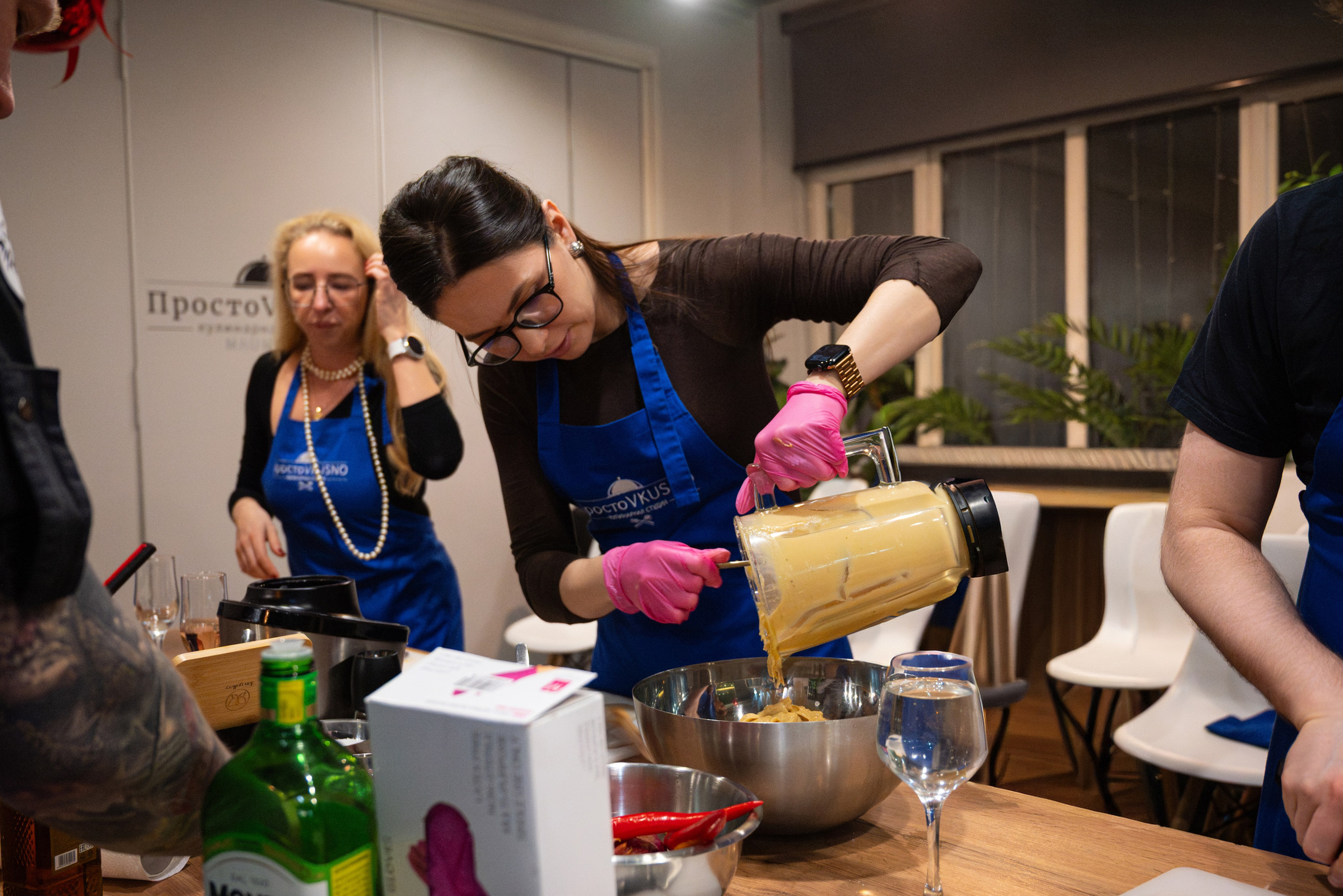 Кулинарный мастер класс. Фотограф мероприятий в Москве