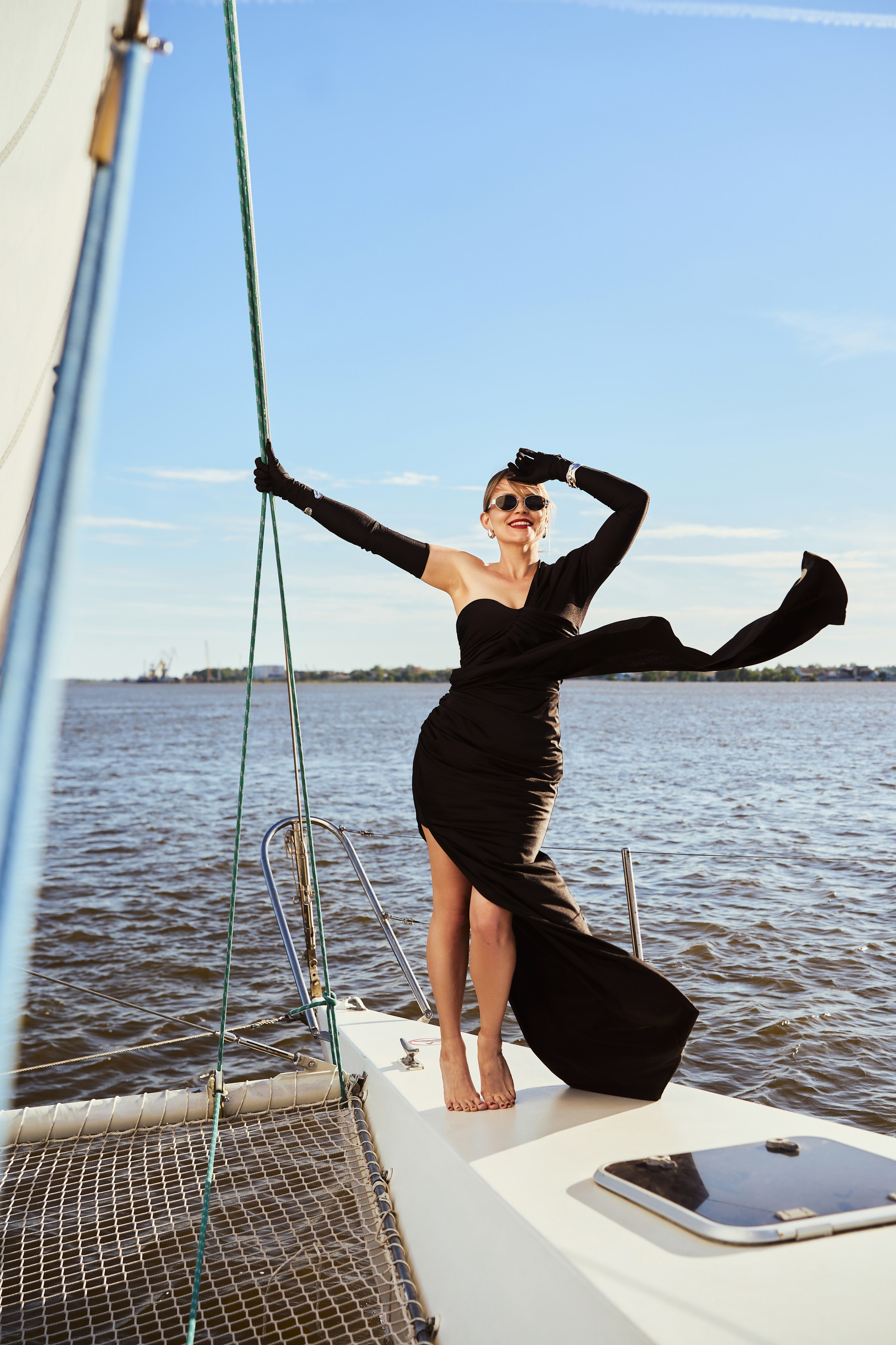 День рождения Анны на яхте. Фотограф Иван Сосновский