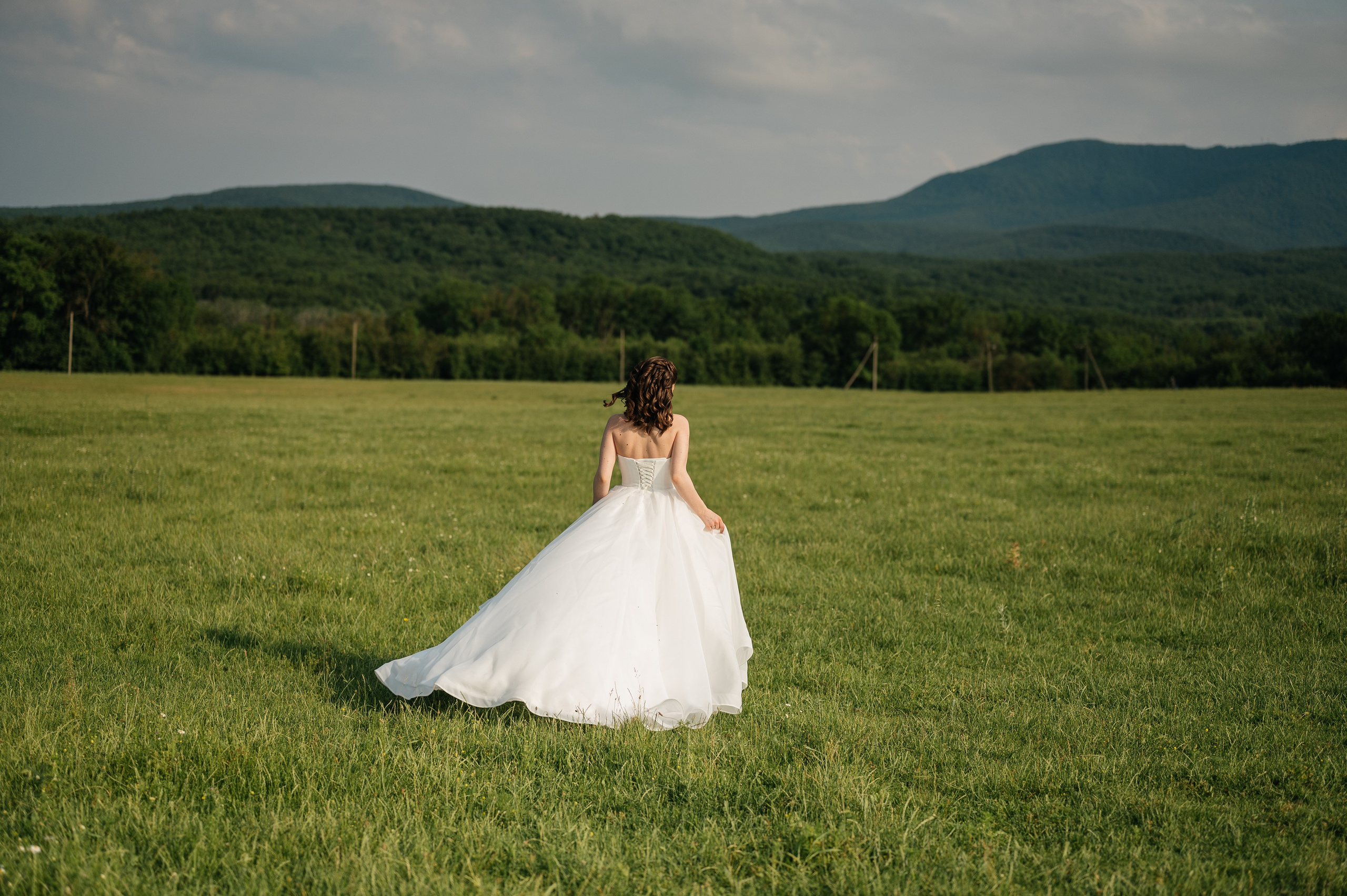 Свадебная съёмка в горах. Свадебный и семейный фотограф в Краснодаре Алина Мельник