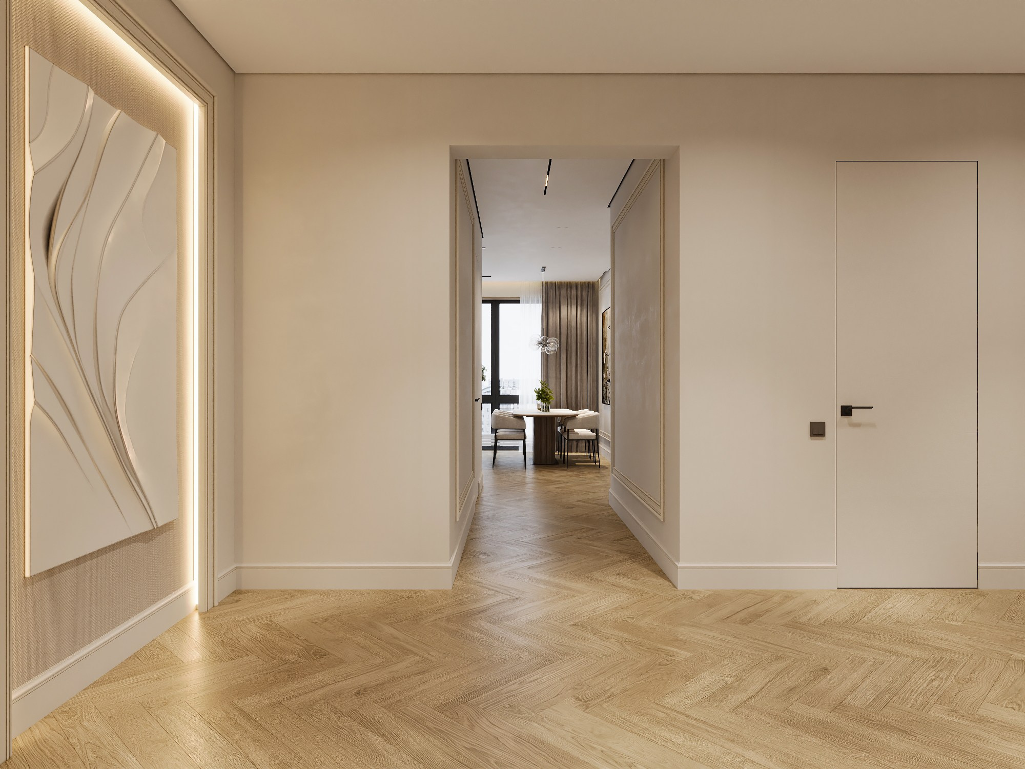 ЖК «RiverSide», 145 м². Room Design Studio