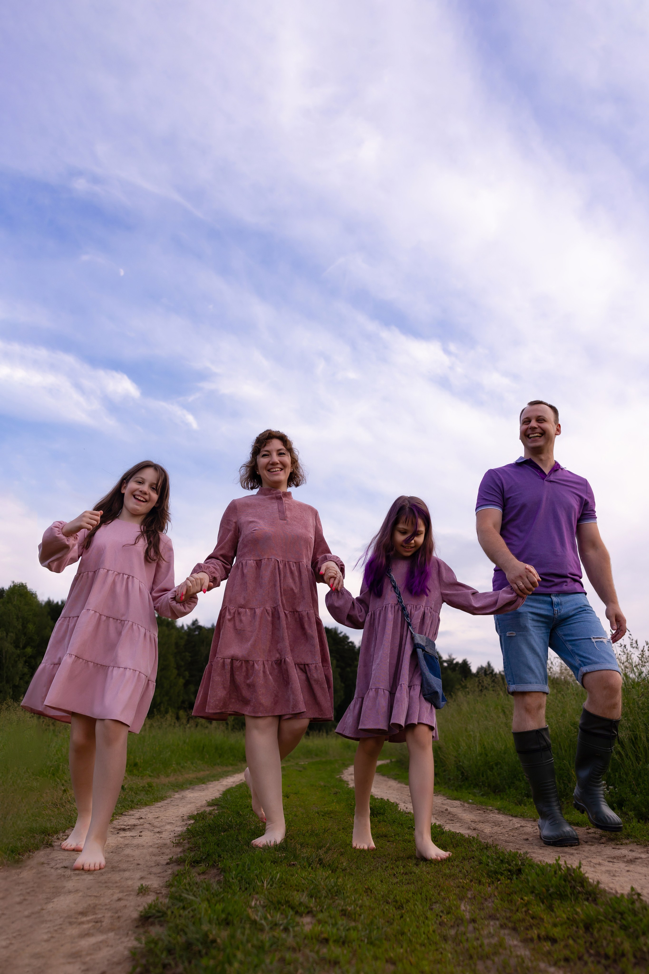 Пикник в люпиновом поле. Сказочный фотограф для Вас и Вашей семьи