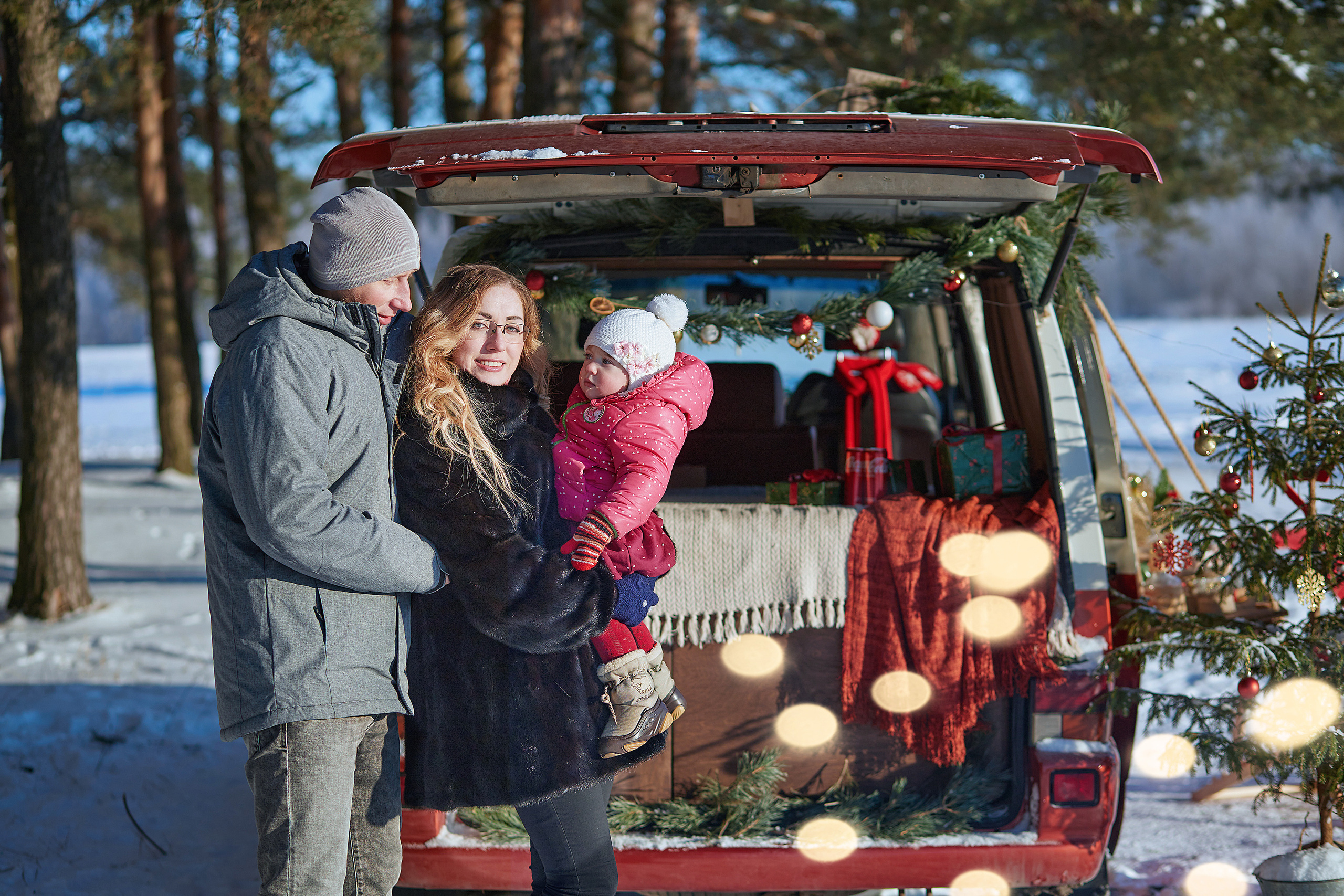 Новогодние съемки. Семейный и свадебный фотограф в Ярославле Надежда Бойкова