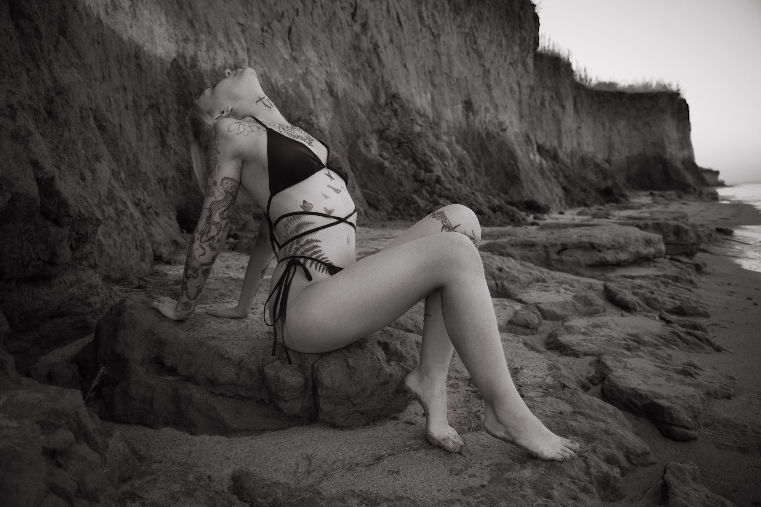 Кристина. Висла в ЧБ. Фотограф в Самаре Туваев от художественных портретов до маркетплейсов