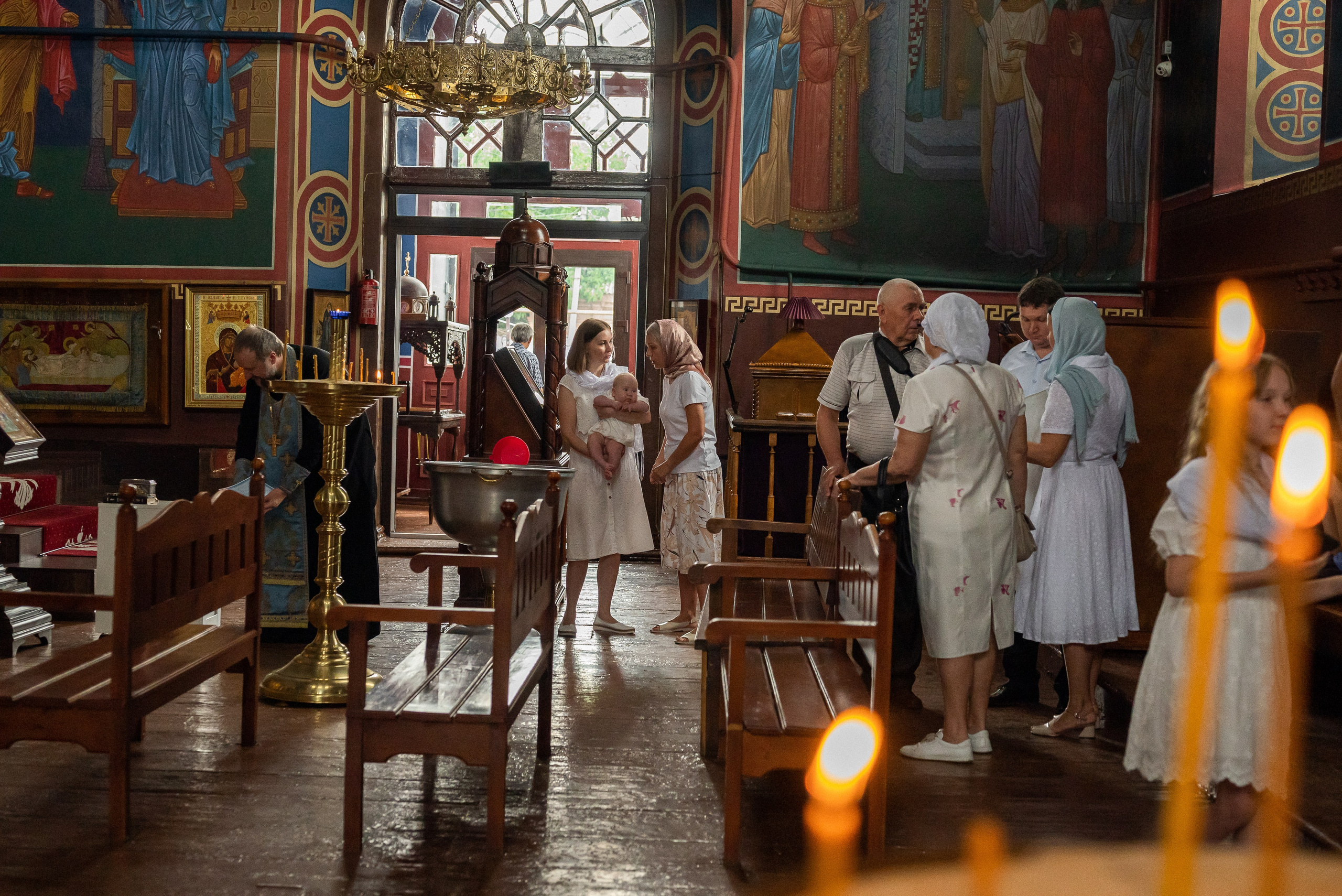 Таинство крещения. Фотограф Исламова Лилия, Смоленск