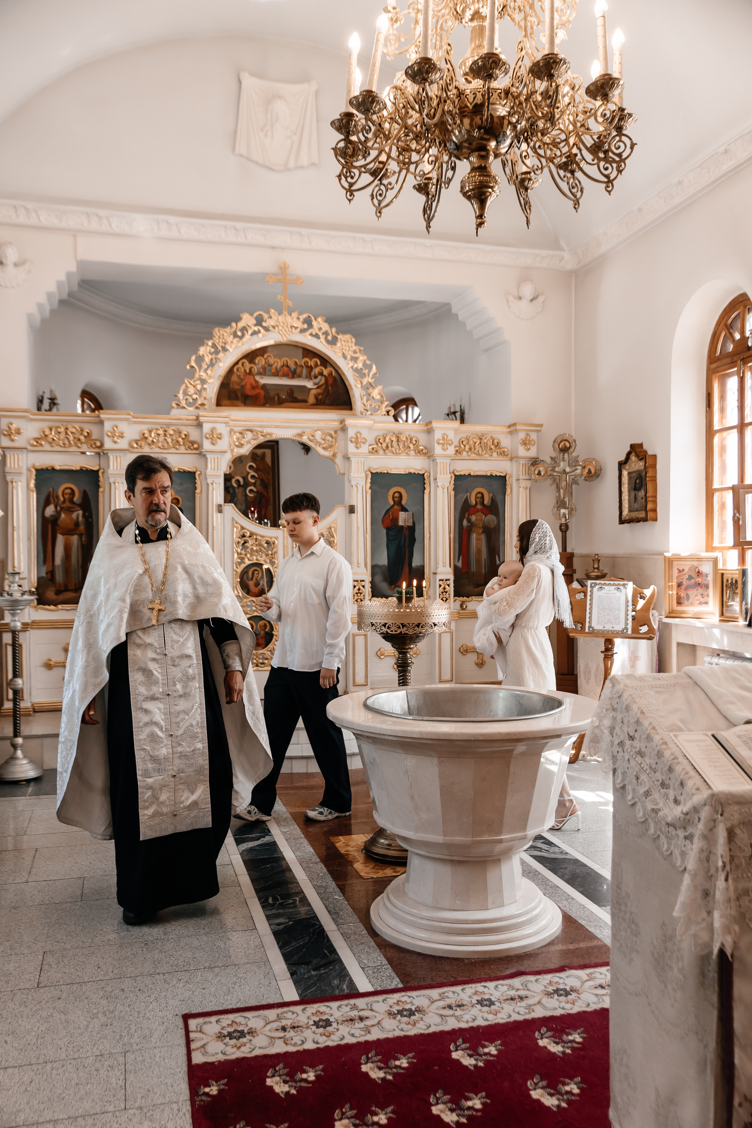 Крещение Адель. Семейный фотограф Минск Усова Ольга