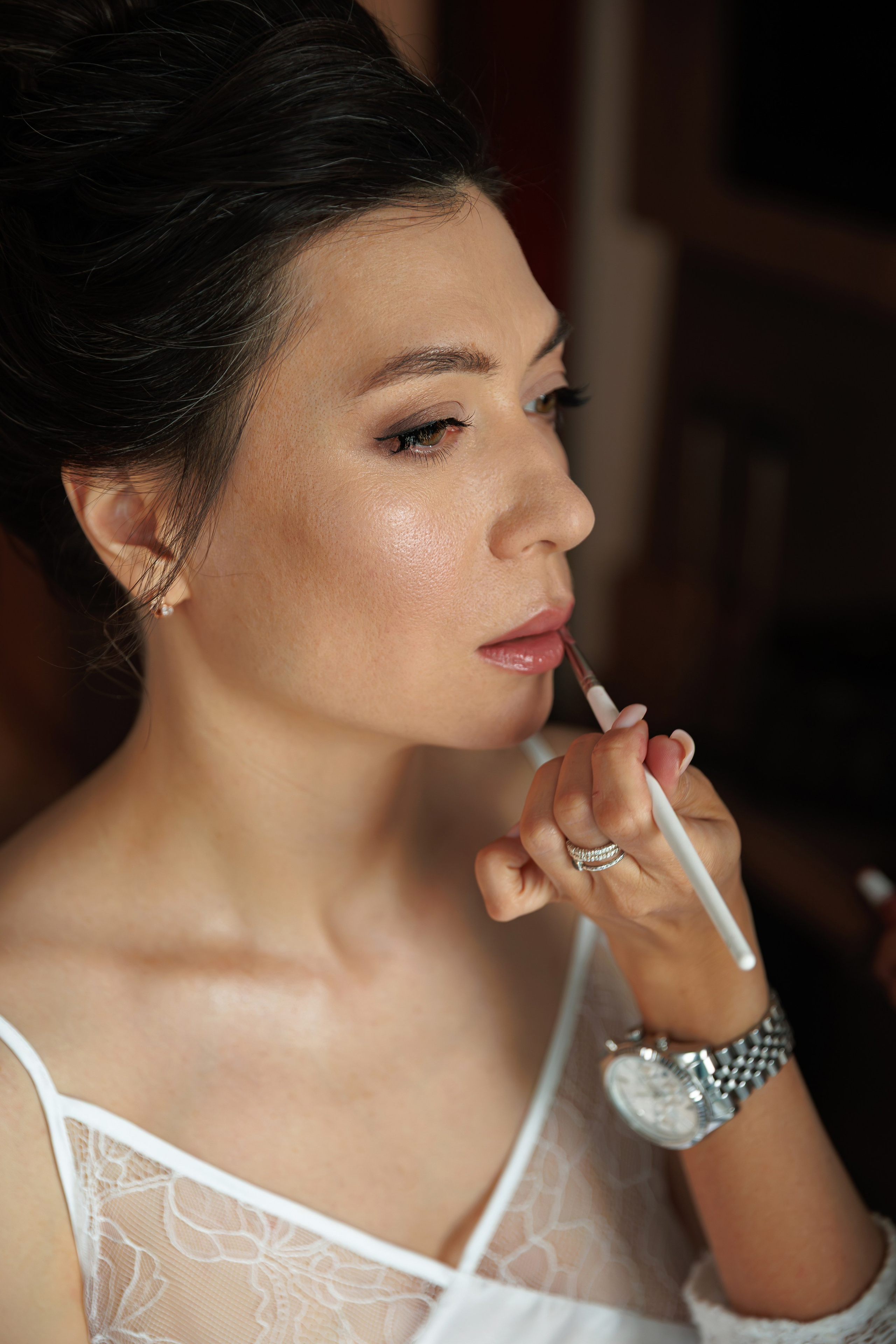 Свадебная фотосессия в библиотеке читальне им Пушкина. Свадебный фотограф Москва и МО Сергей Киржаев