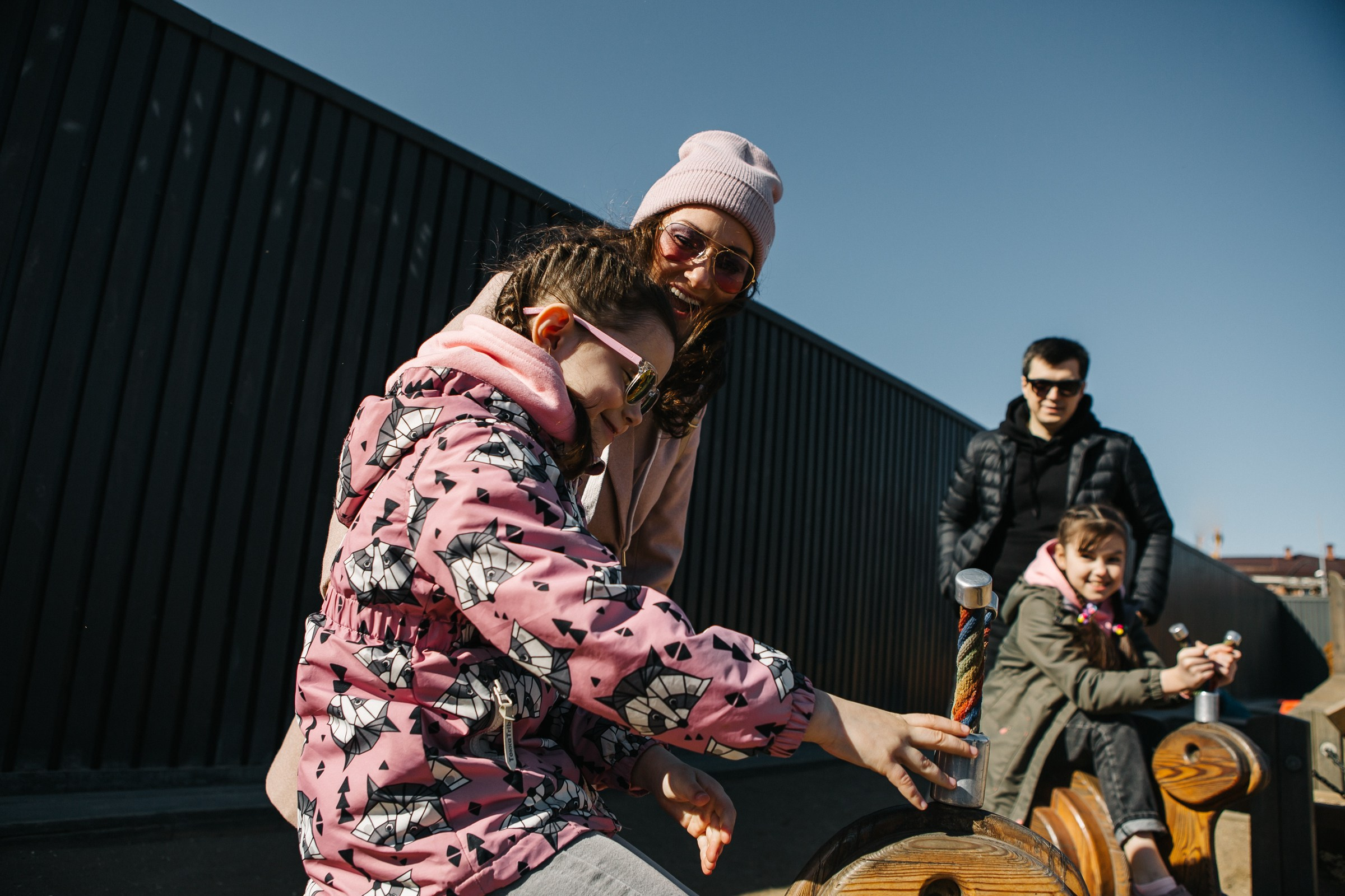 Лена, Сережа, Настя и Катюша. Семейный и портретный фотограф в Санкт-Петербурге