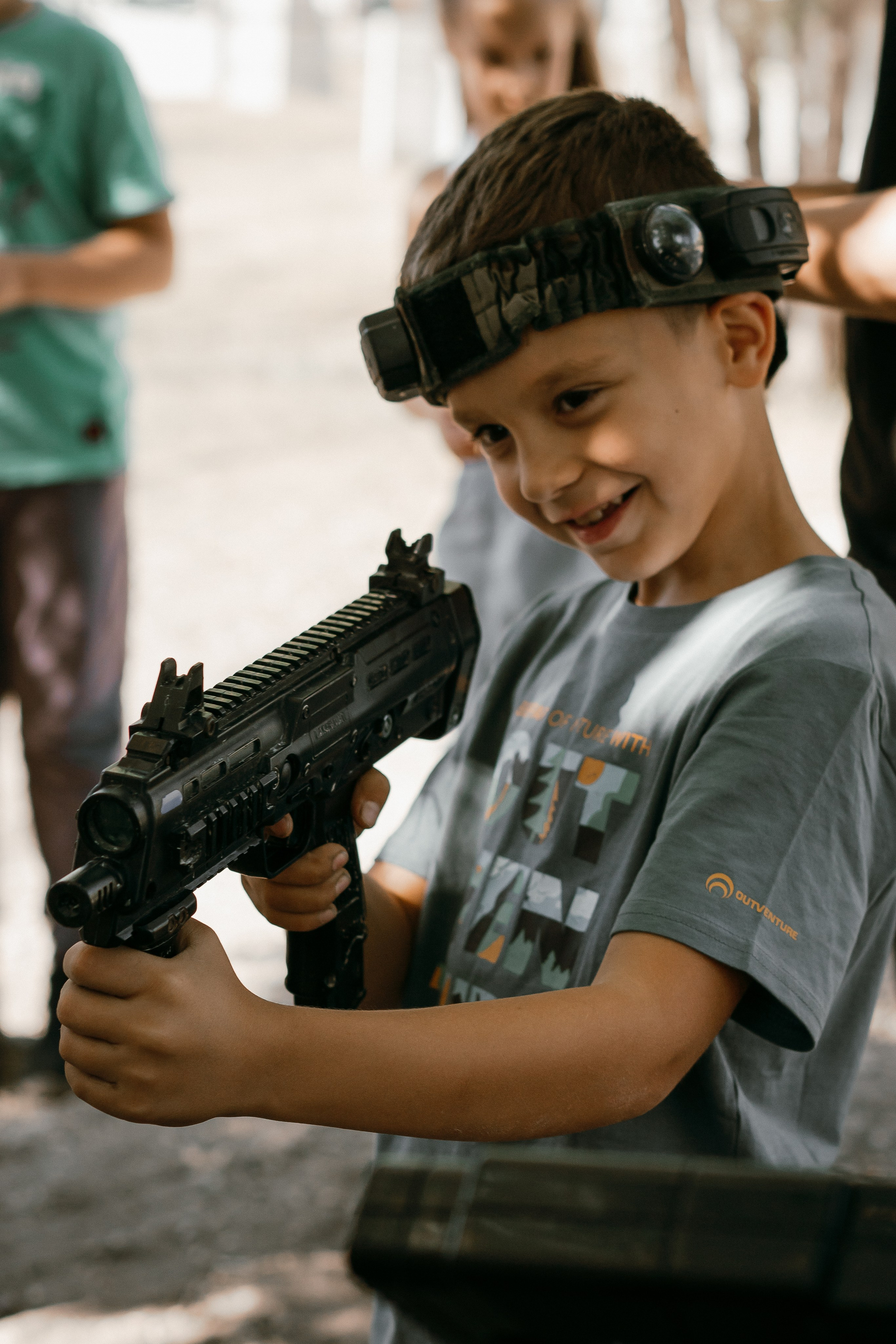 Репортаж: день рождения (лазертаг). Фотограф Шунова Саша