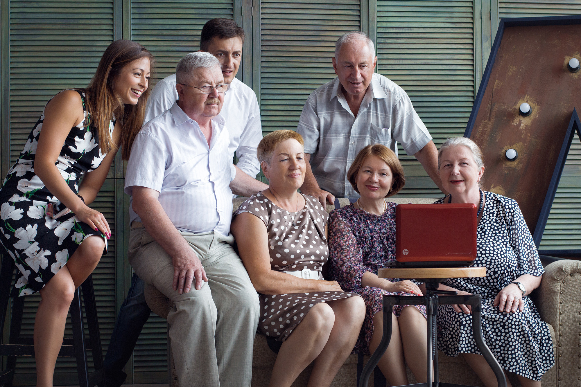 Фотосессия большой семьи. Фотограф в Перми Ирина Барская