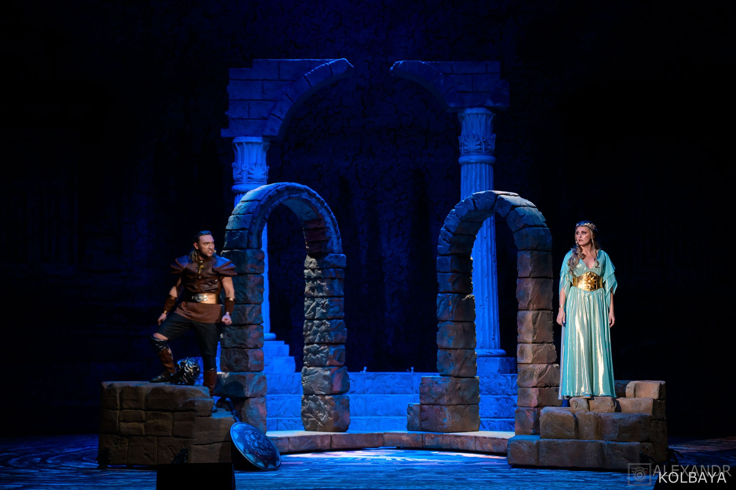 Фоторепортаж со спектакля Гладиатор в Театре Терезы Дуровой. Концертный и театральный репортажный фотограф в Москве Александр Колбая