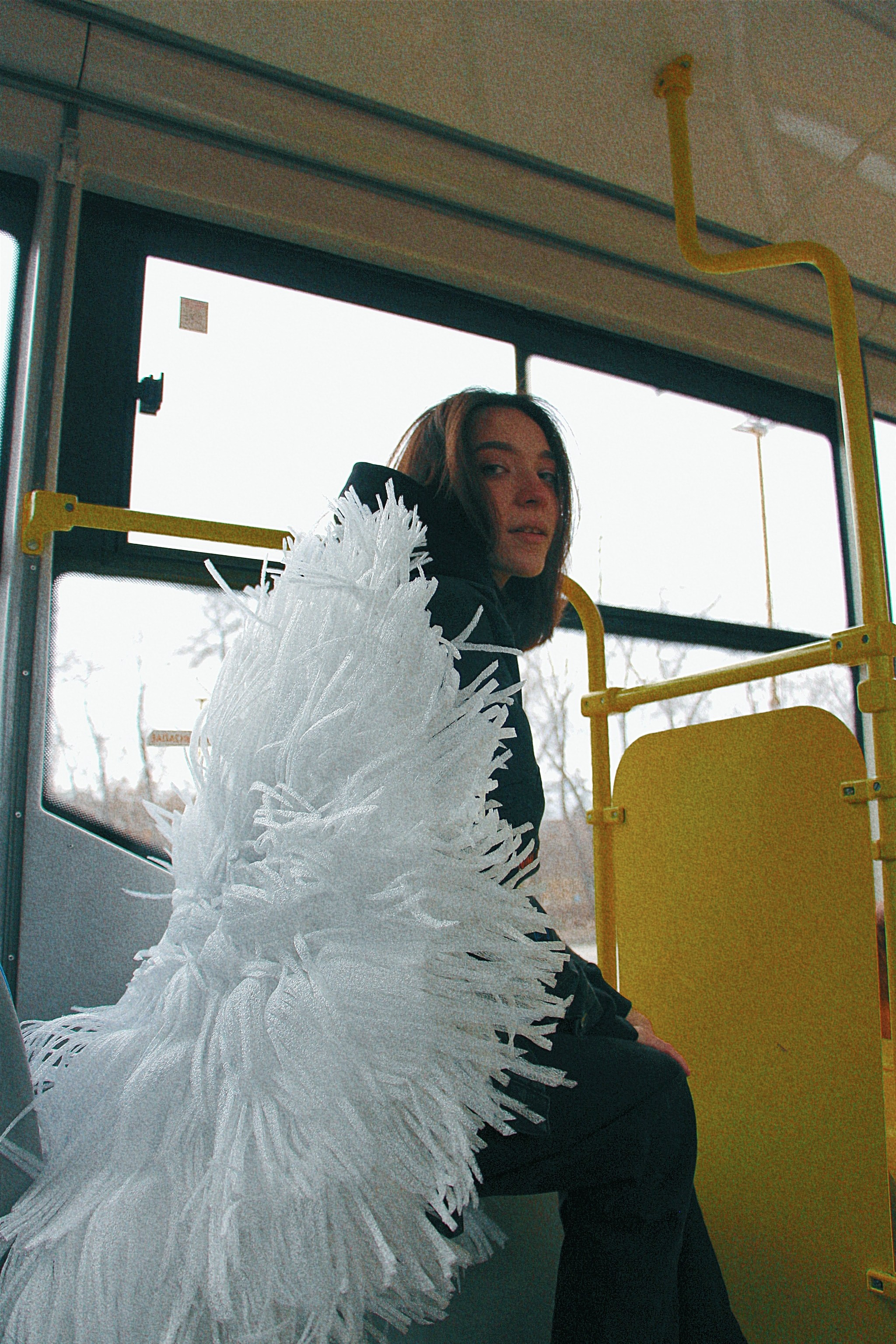 Ангел София в трамвае…. Творческая, семейная Фотосъемка ДоброДарова Елена Омск