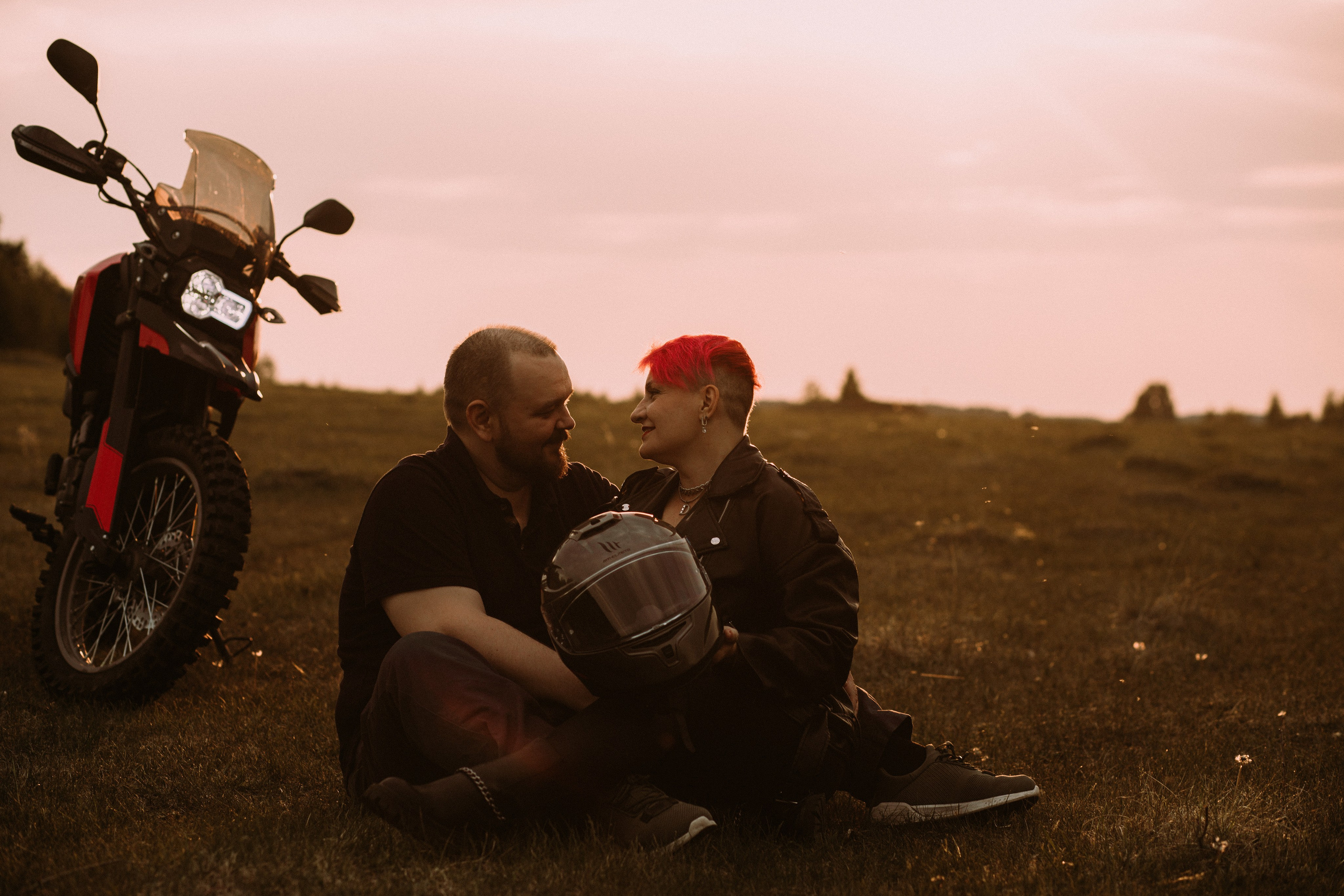 «Love on a bike». Свадебный фотограф в Челябинске Оксана Мишакова