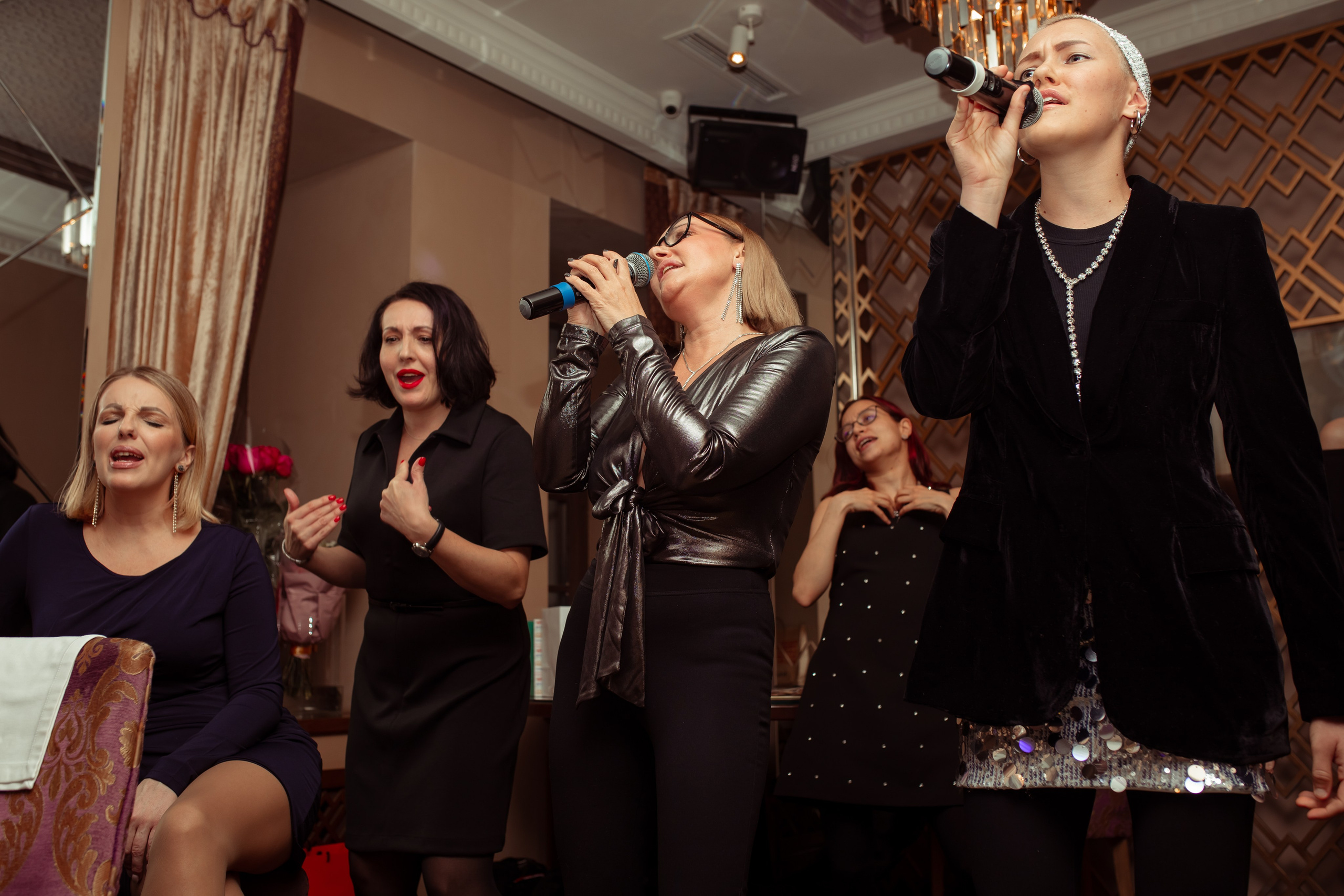 Юбилей в караоке. Семейный и детский фотограф в Москве Дорогова Екатерина