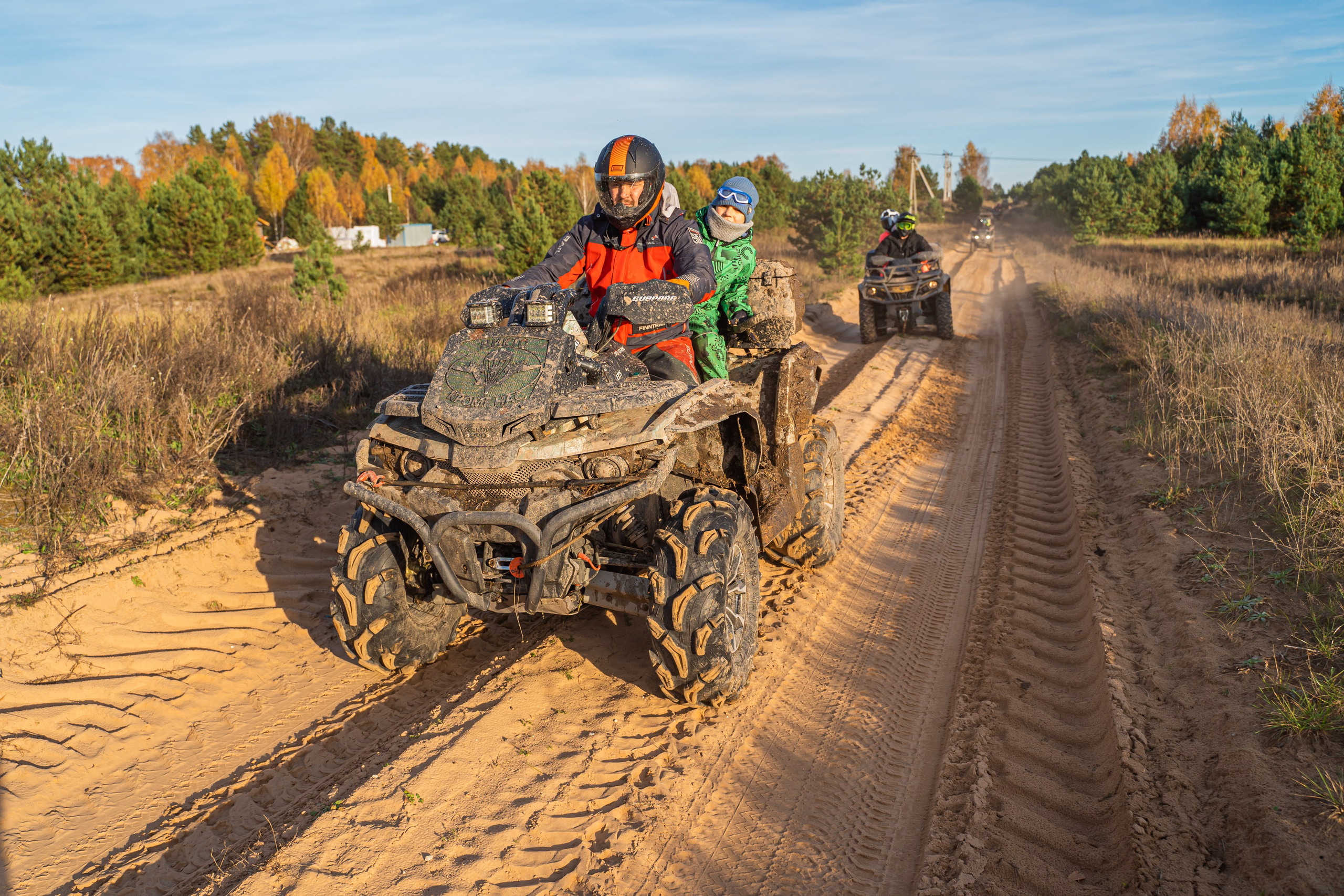 Квадровыезд- фоторепортаж Псковская область. Свадебный, семейный, портретный, репортажный фотограф в Санкт-Петербурге