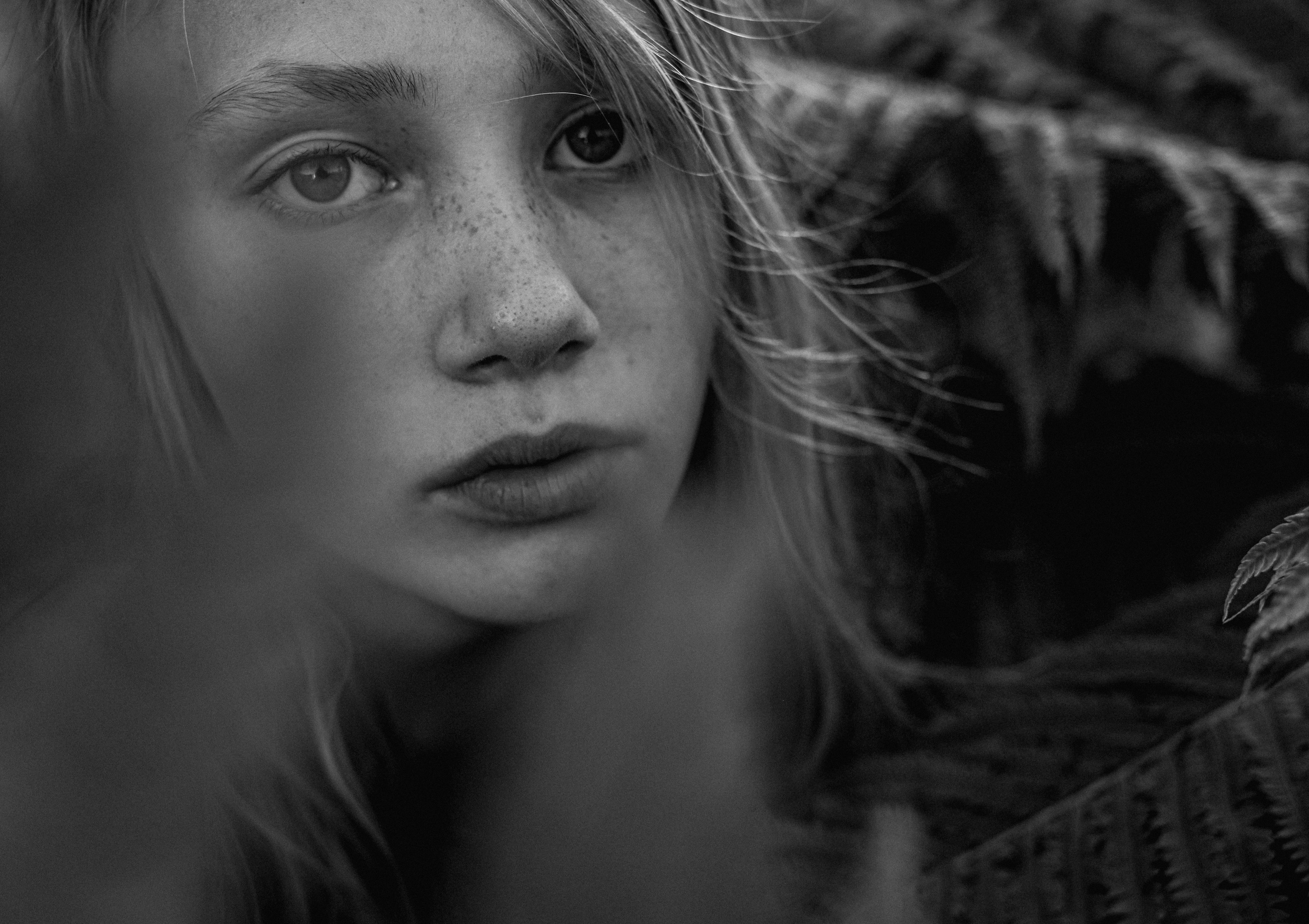 Черно-белые портреты