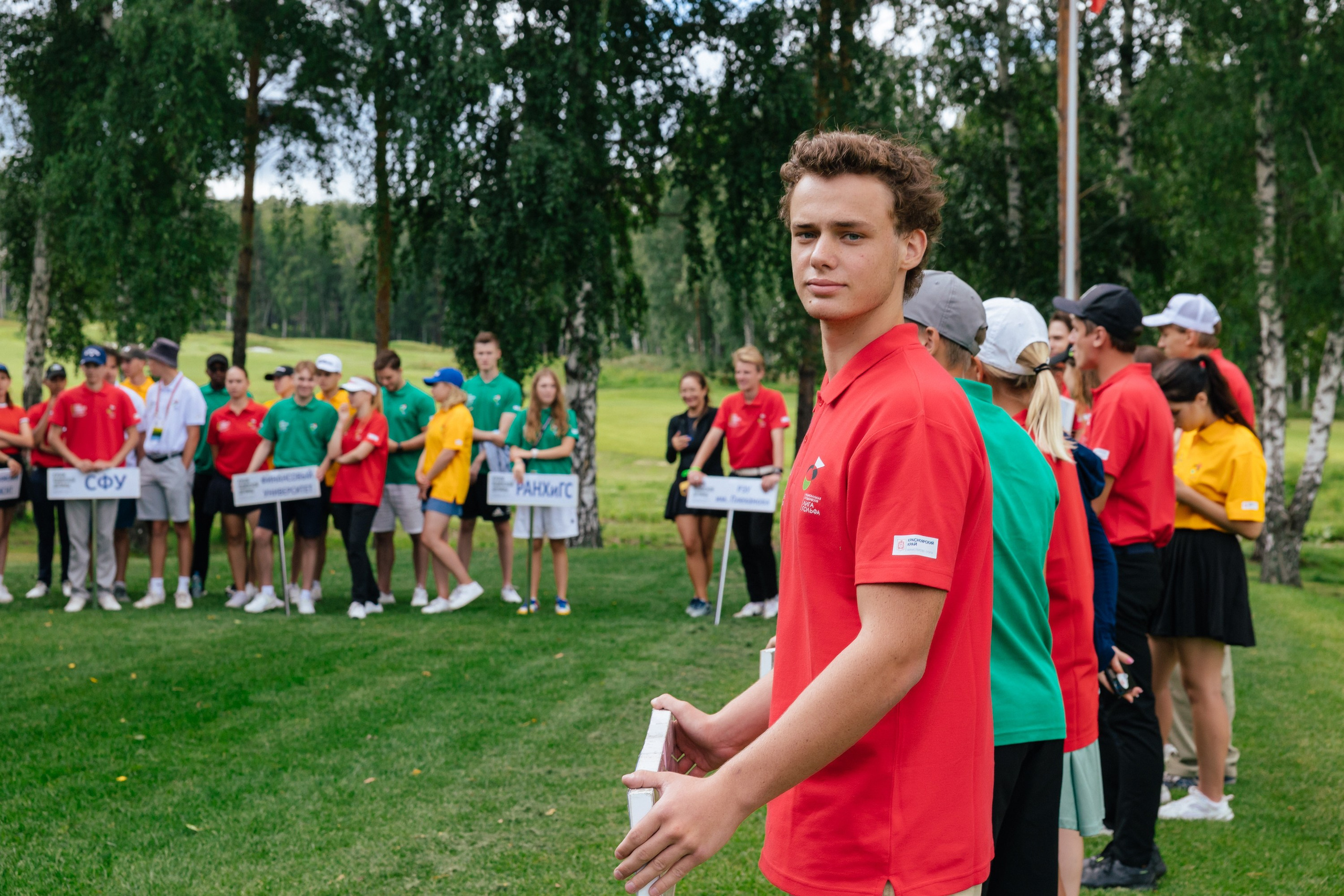 СТУДЕНЧЕСКИЕ СОРЕВНОВАНИЯ ПО ГОЛЬФУ. Фотограф Анастасия Косюра