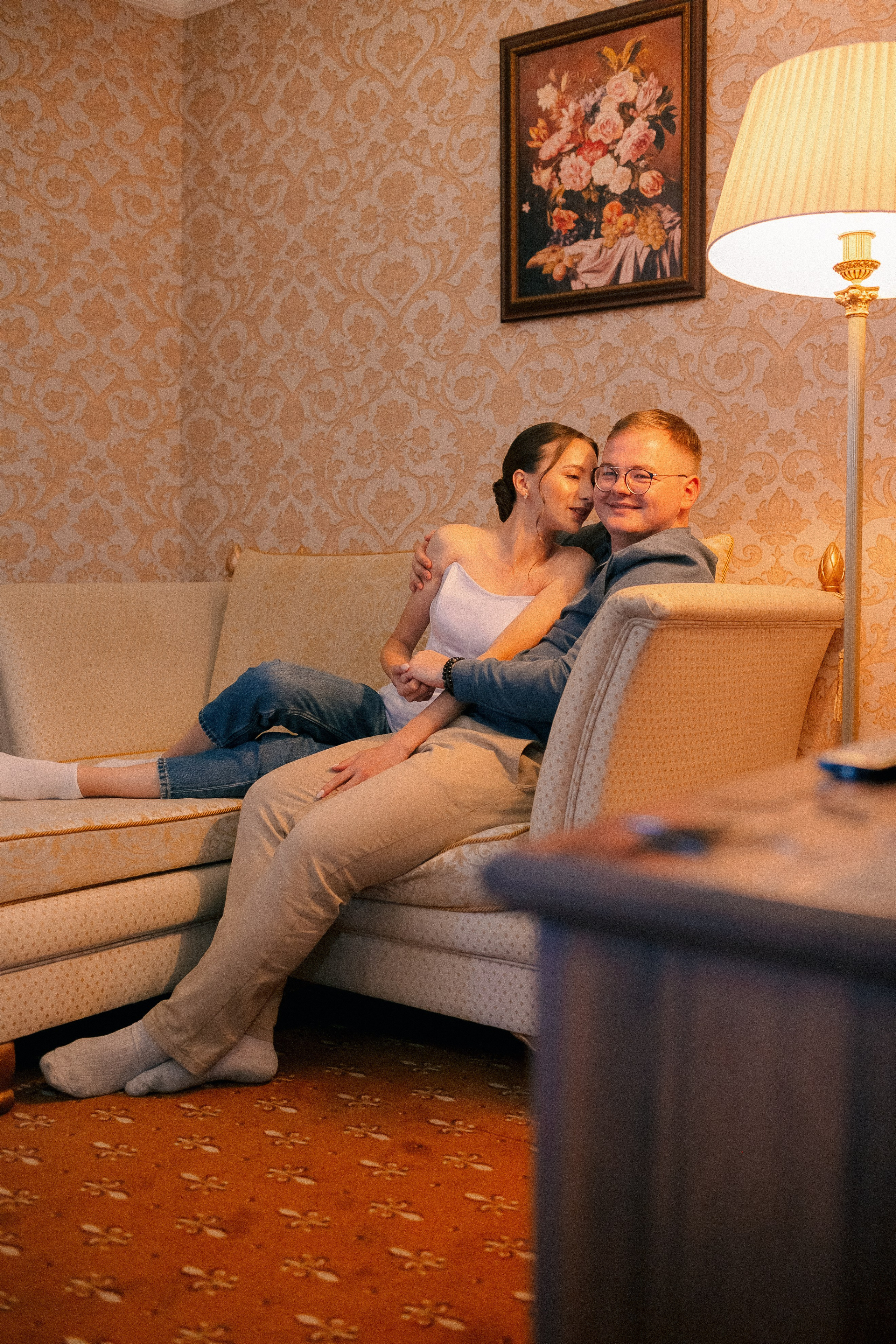 Свадебная осенняя фотосессия Ивана и Лидии в городе. Свадебный и репортажный фотограф в Ярославле и Санкт-Петербурге Роман Микрюков