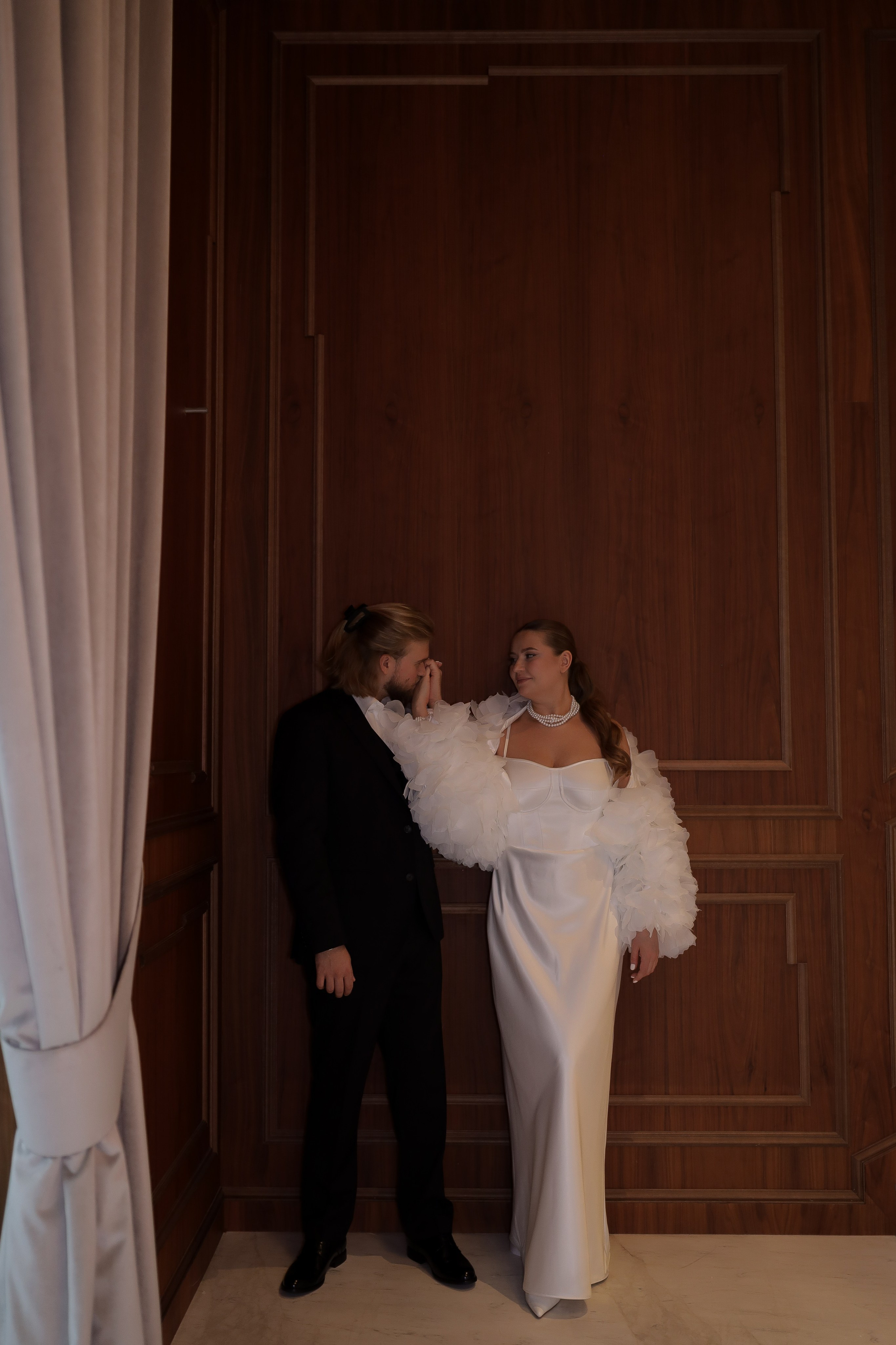 Максим и Анна | Кафе Пушкин. Свадебный фотограф Москва