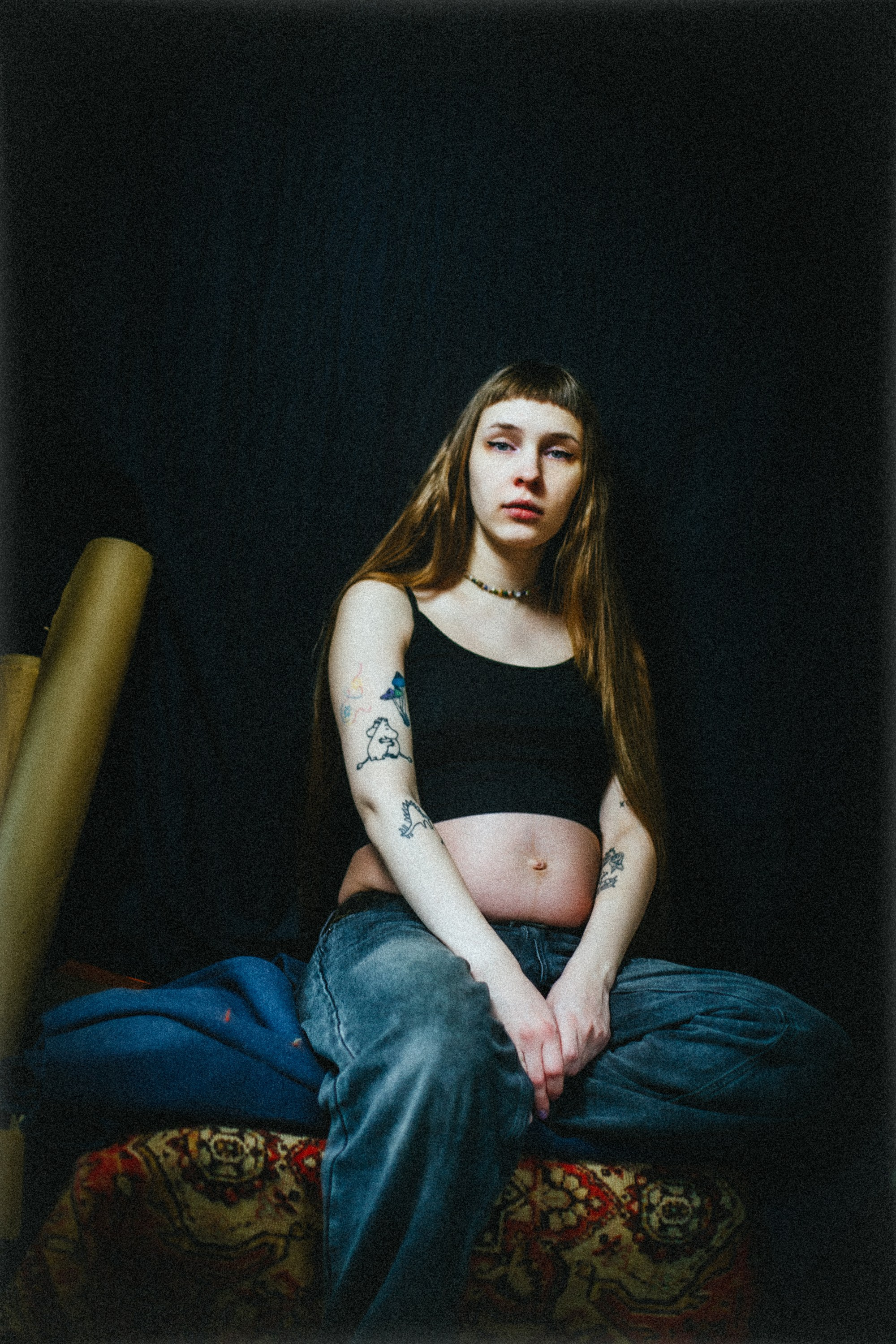 Катя. Домашняя студия. RawCat. Портретная фотография Екатеринбург