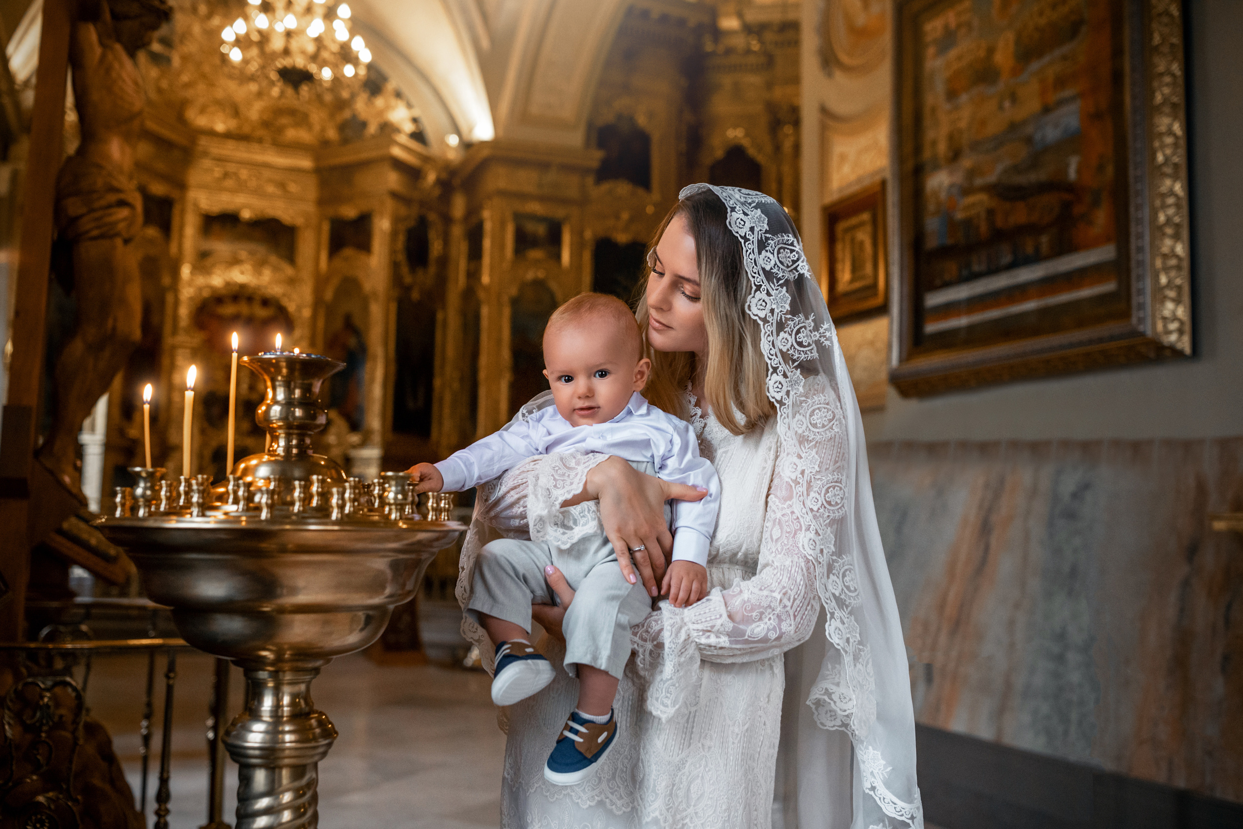 Крещение Роман. Гипнопсихолог, женский фотограф Ольга Парфентьева (Васанти)