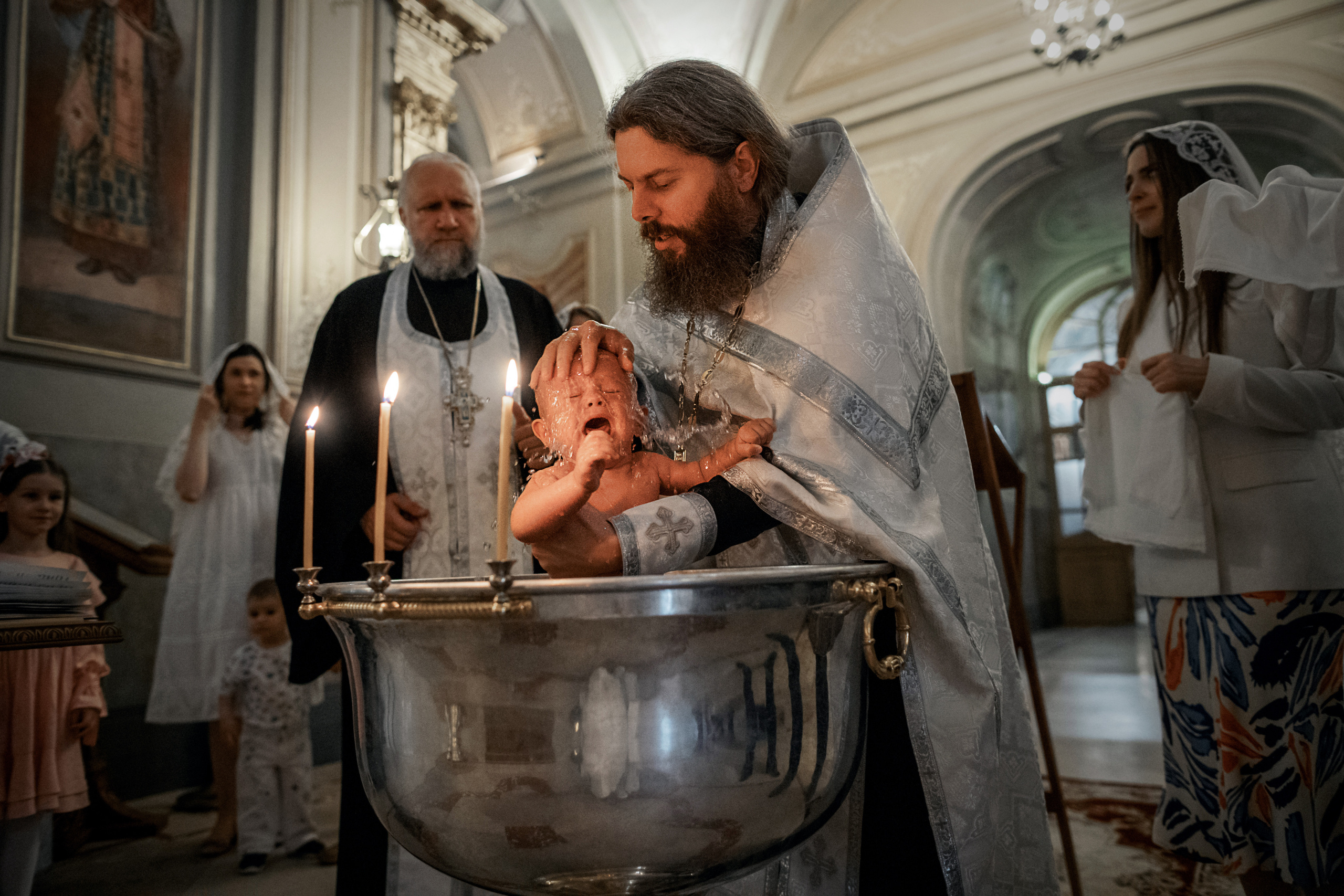 Крещение Роман. Гипнопсихолог, женский фотограф Ольга Парфентьева (Васанти)