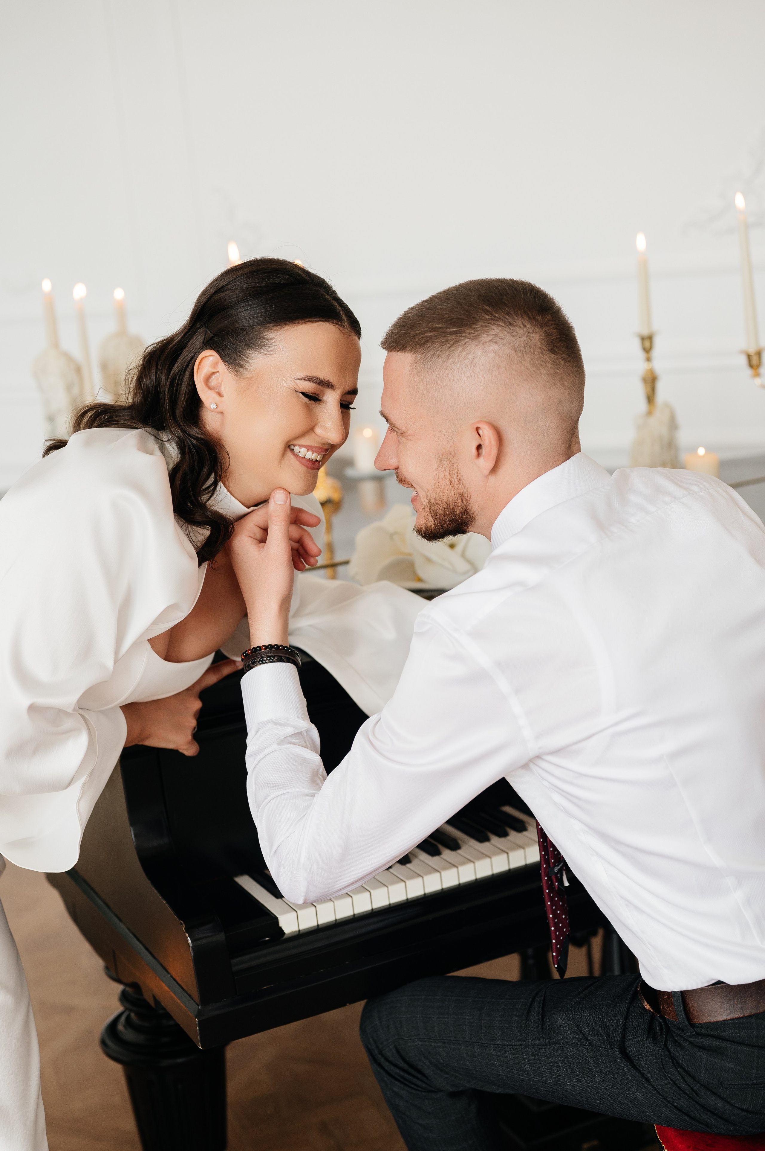 Свадебная фотосессия в студии. Свадебный и семейный фотограф в Краснодаре Алина Мельник