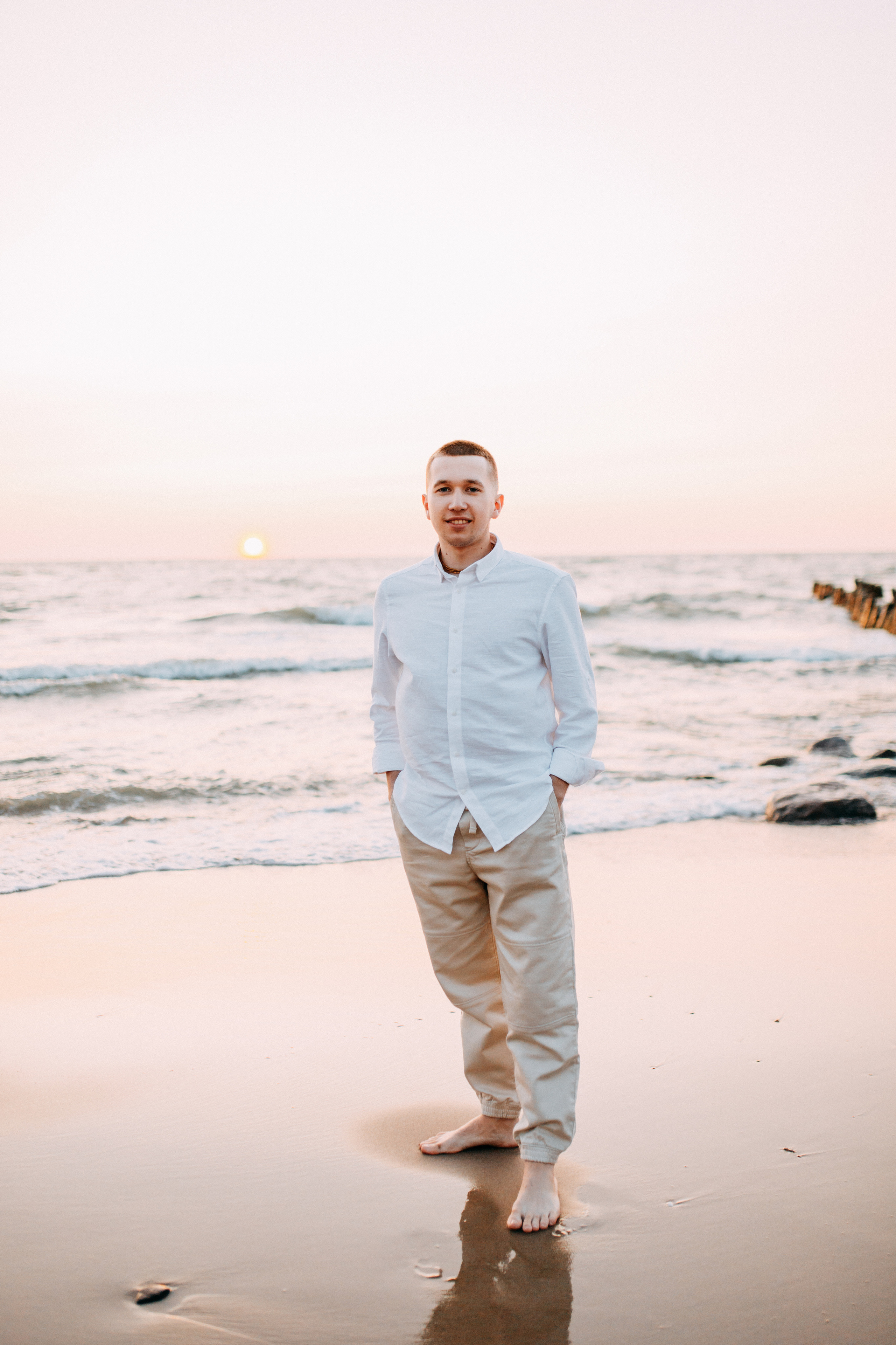 Предложение во время фотосессии в Зеленоградске. Фотограф в Калининграде Екатерина Осинцева