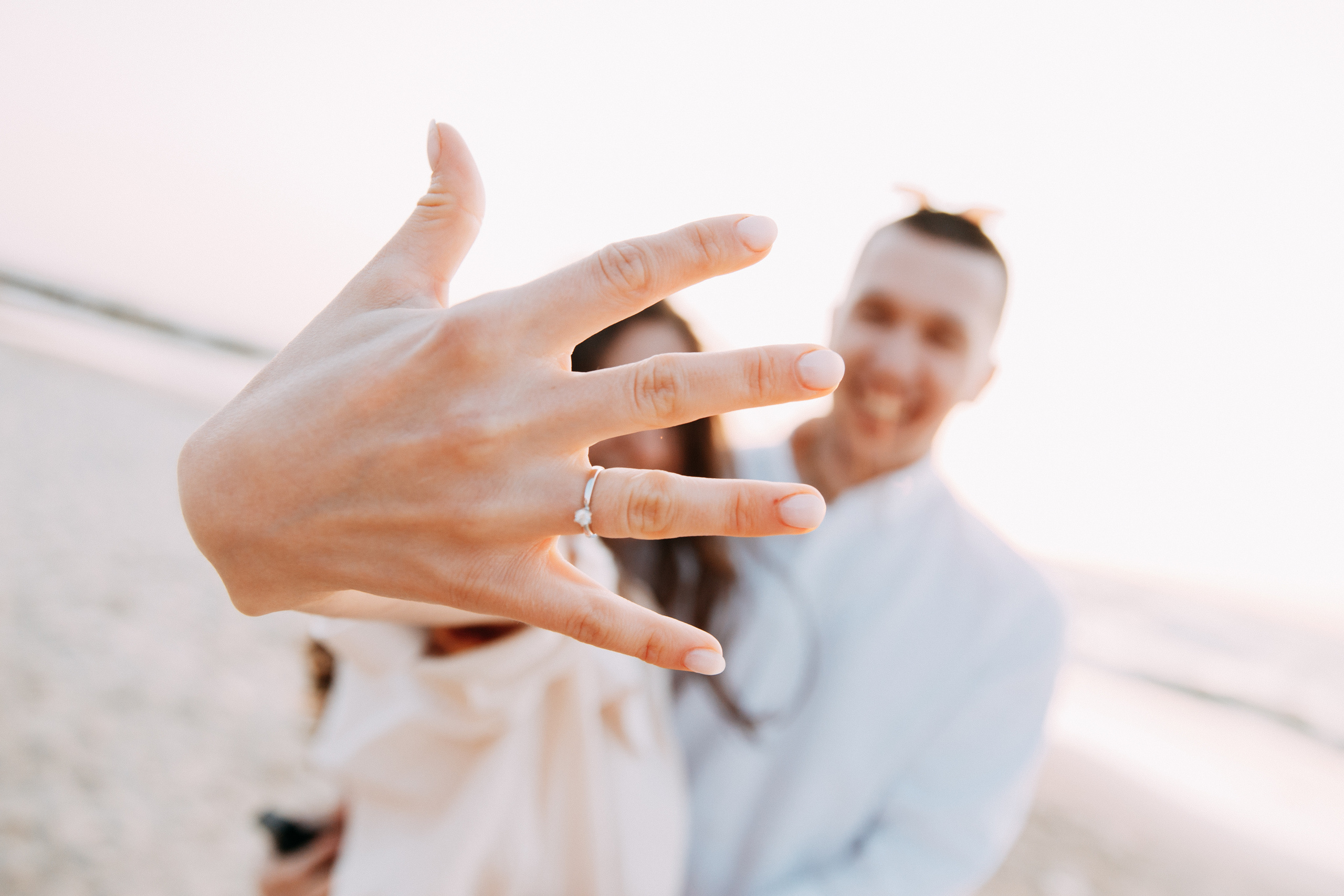Предложение во время фотосессии в Зеленоградске. Фотограф в Калининграде Екатерина Осинцева