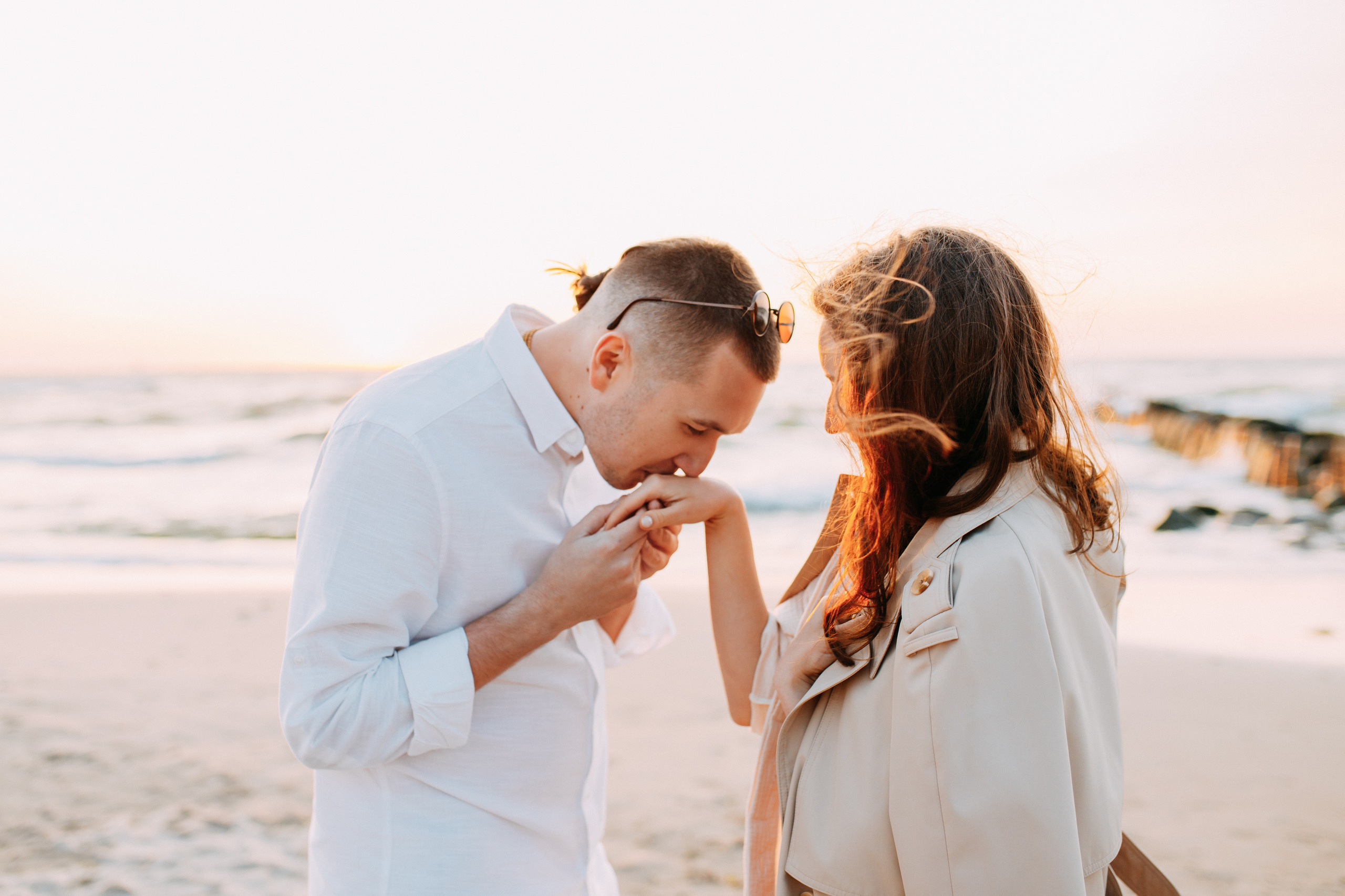 Предложение во время фотосессии в Зеленоградске. Фотограф в Калининграде Екатерина Осинцева