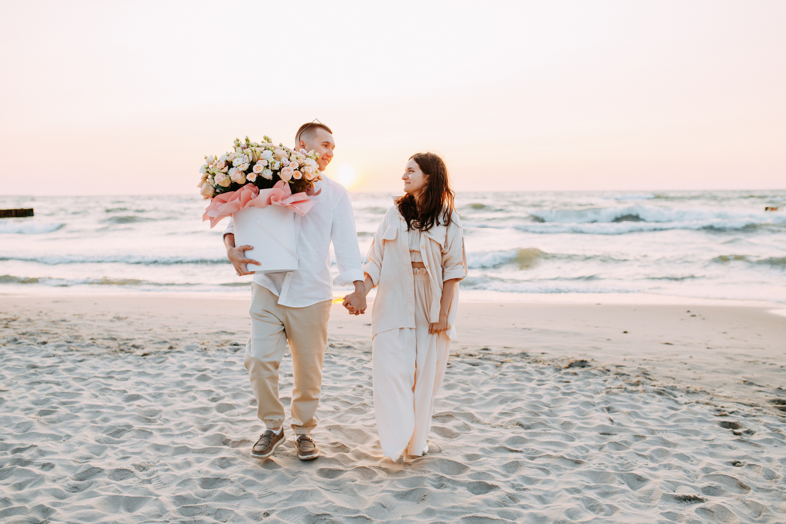 Предложение во время фотосессии в Зеленоградске. Фотограф в Калининграде Екатерина Осинцева