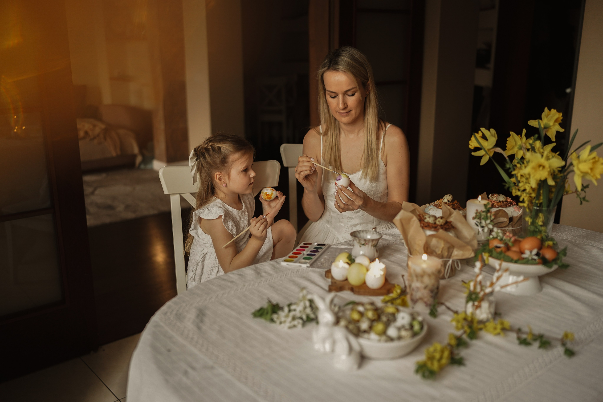 «Накануне Светлой Пасхи». Фотограф материнства Лена Олюнина Фотограф Калининград