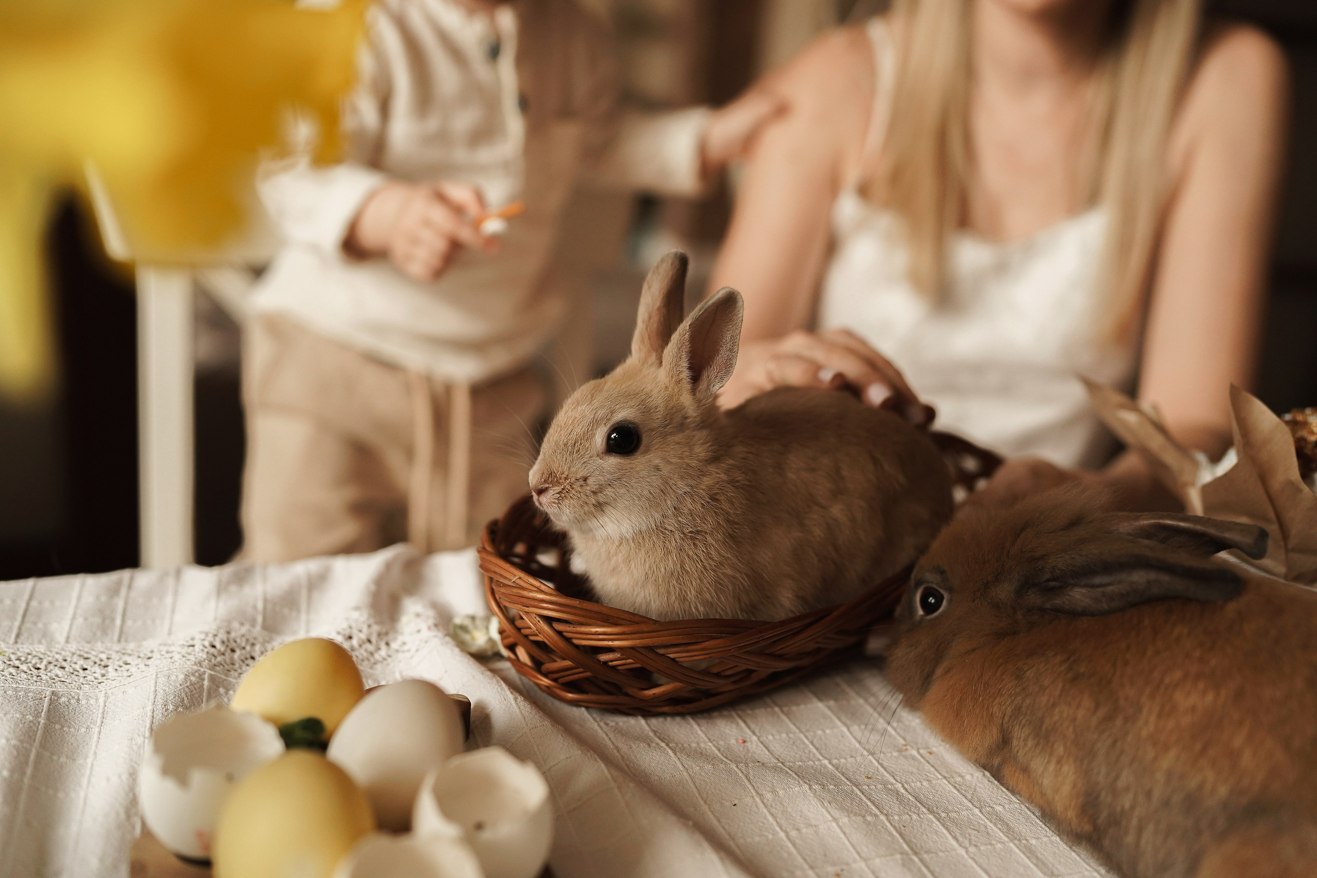 «Накануне Светлой Пасхи». Фотограф материнства Лена Олюнина Фотограф Калининград