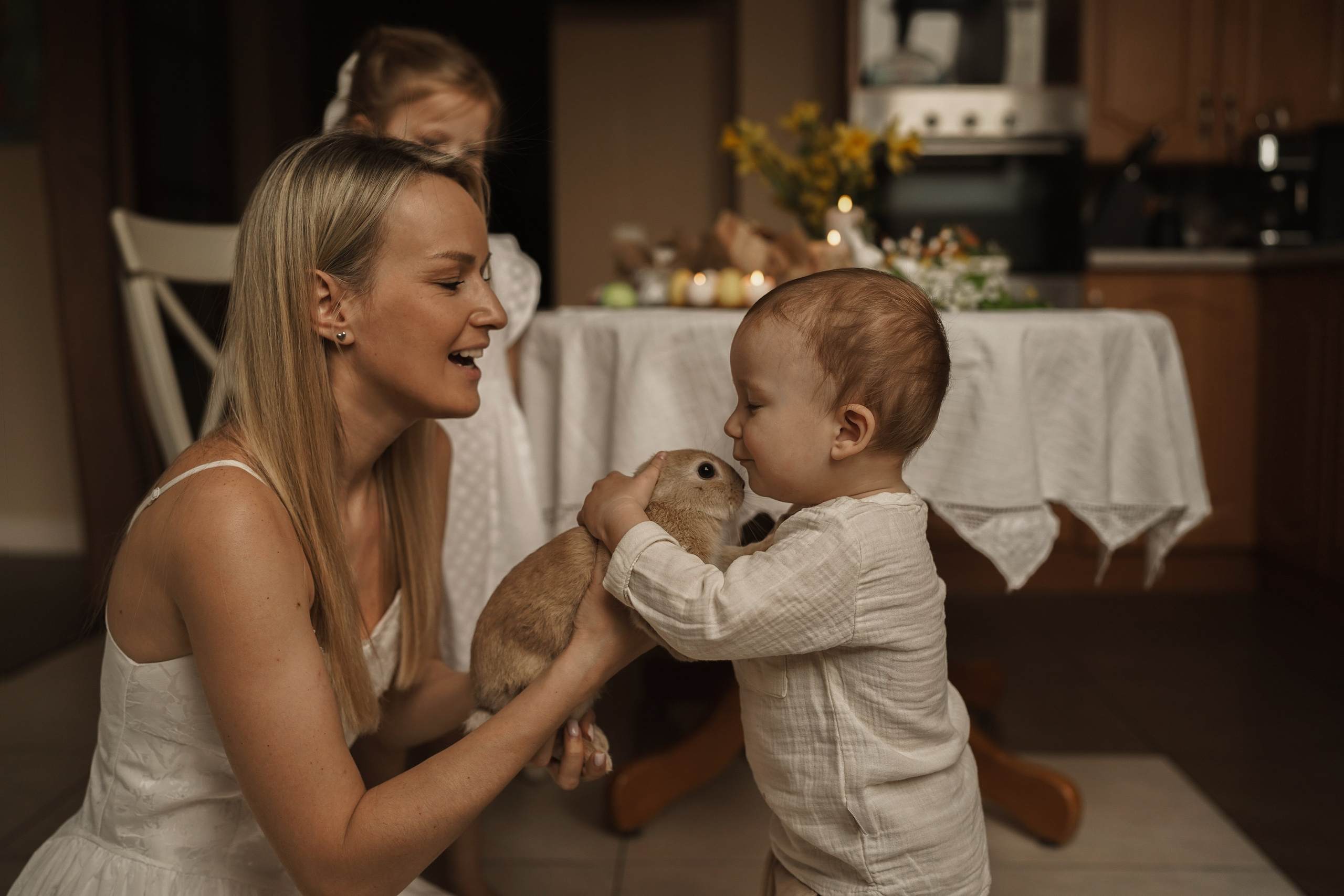 «Накануне Светлой Пасхи». Фотограф материнства Лена Олюнина Фотограф Калининград