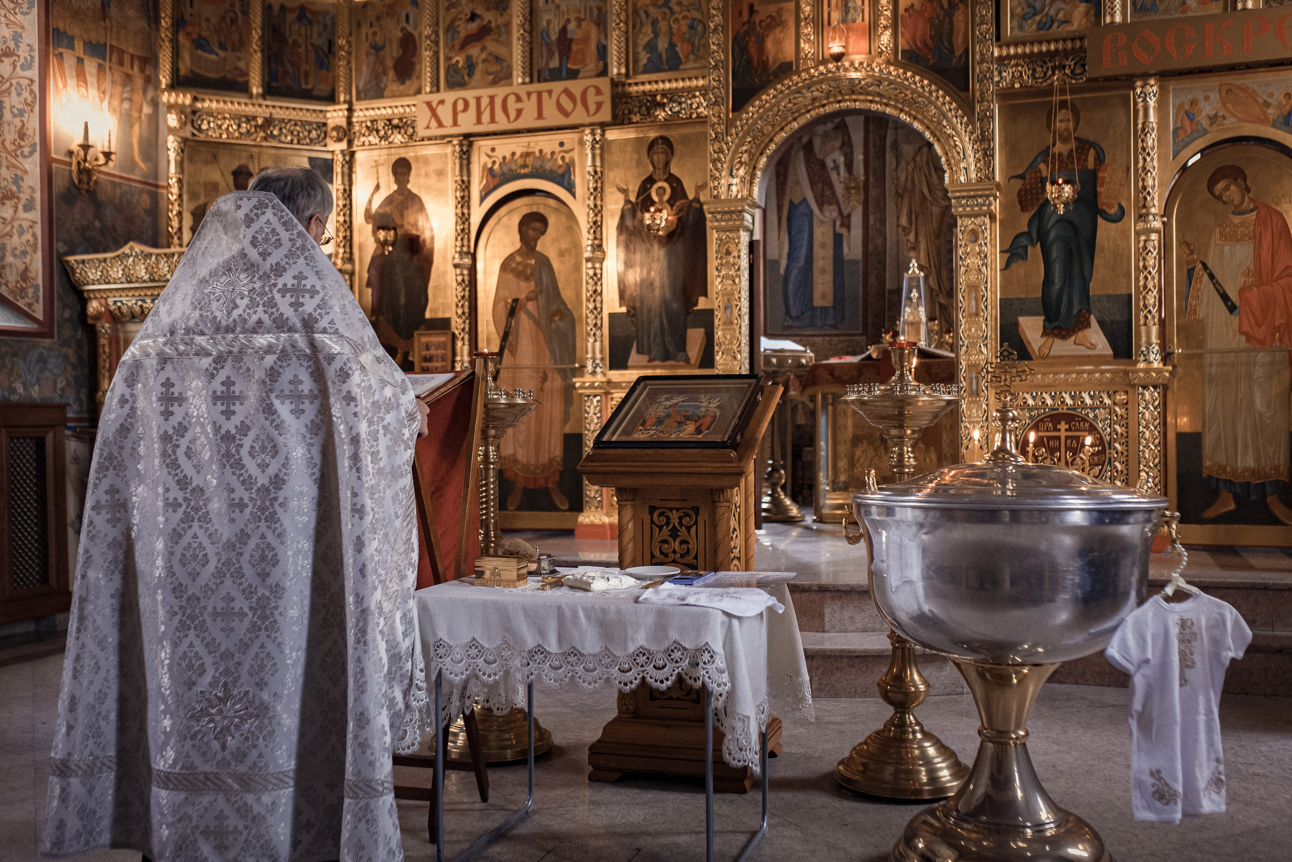 Фотограф на Крещение в Храме Сергия Радонежского на Рязанке. Профессиональный фотограф в Москве и Мо Мария Шантарёва