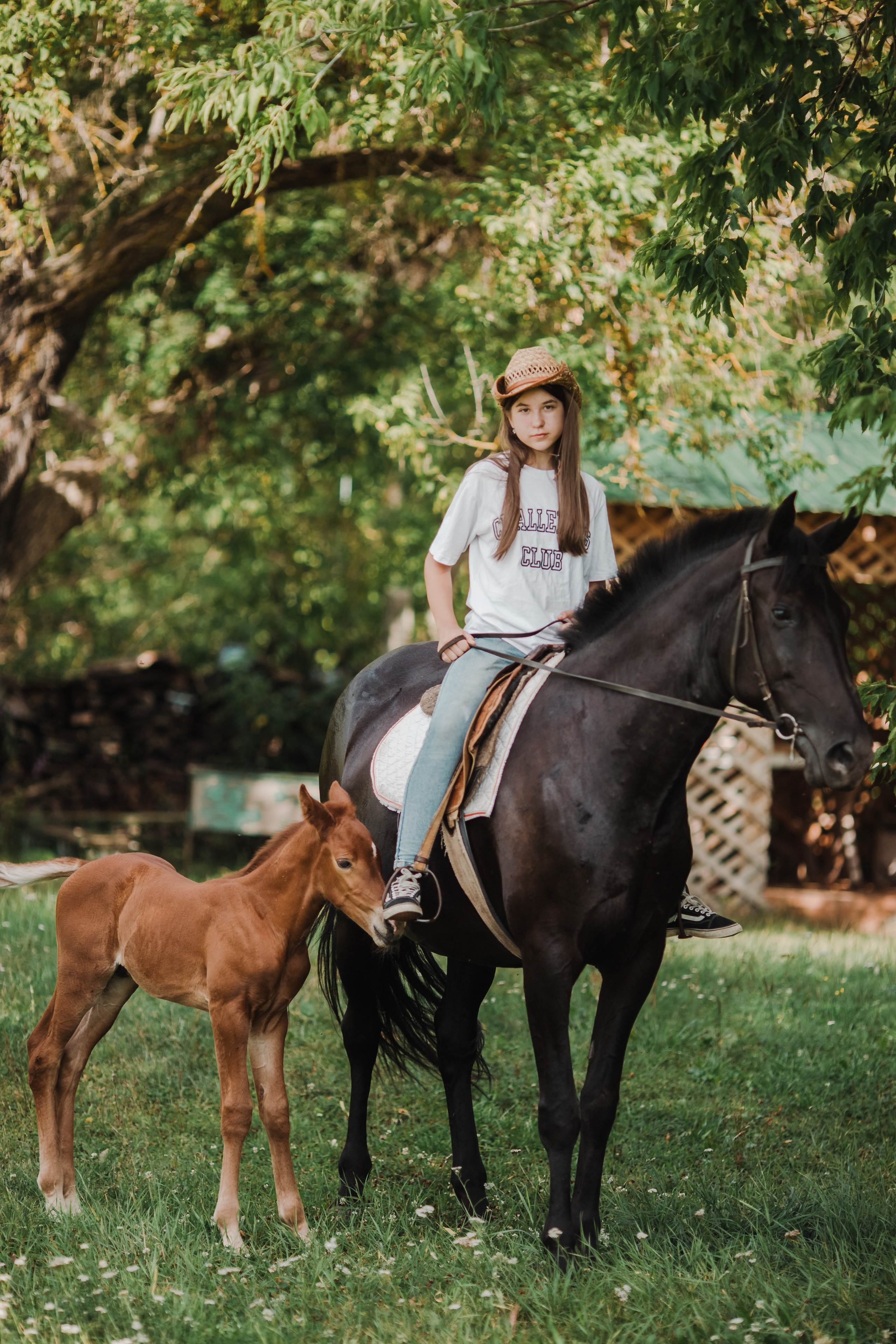Семья на конной ферме. Свадебный и семейный фотограф Екатерина Бубнова