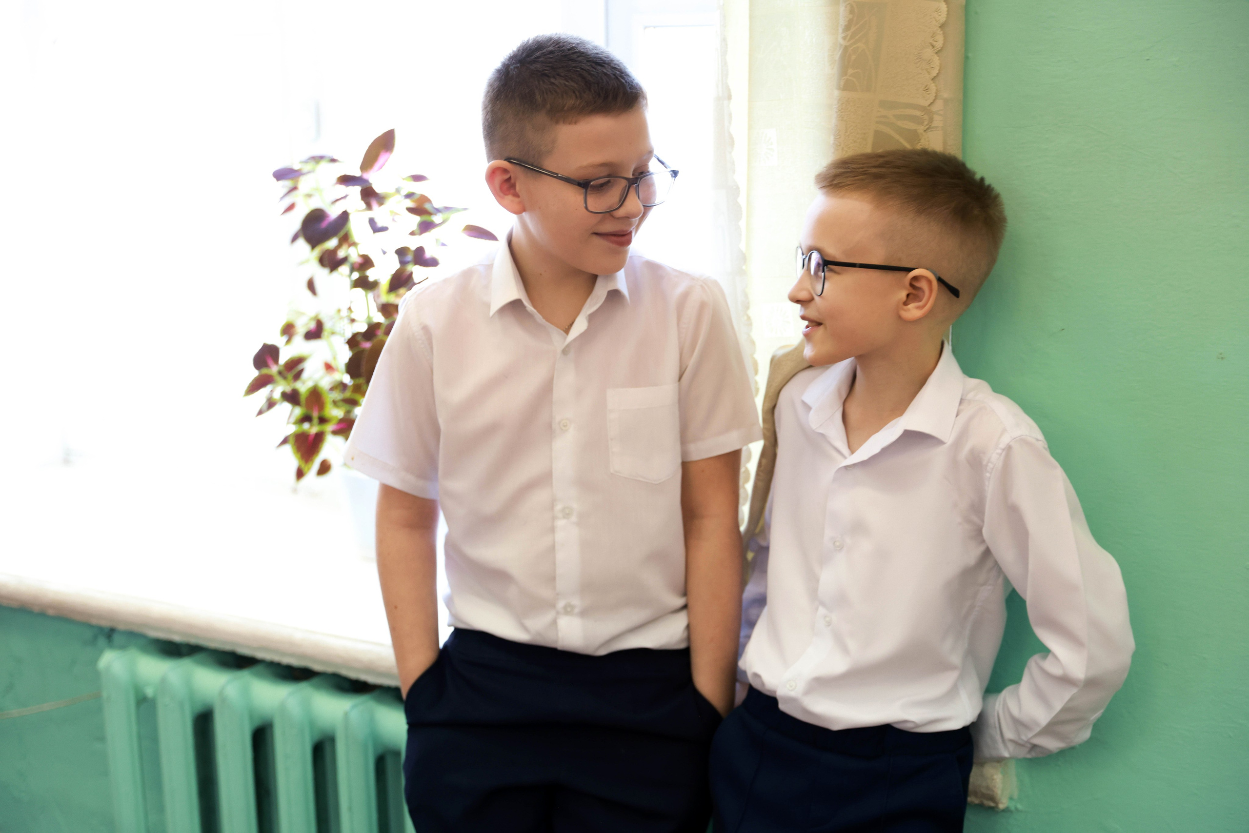 Школьники. Мультифотограф Динара Ахмедзянова