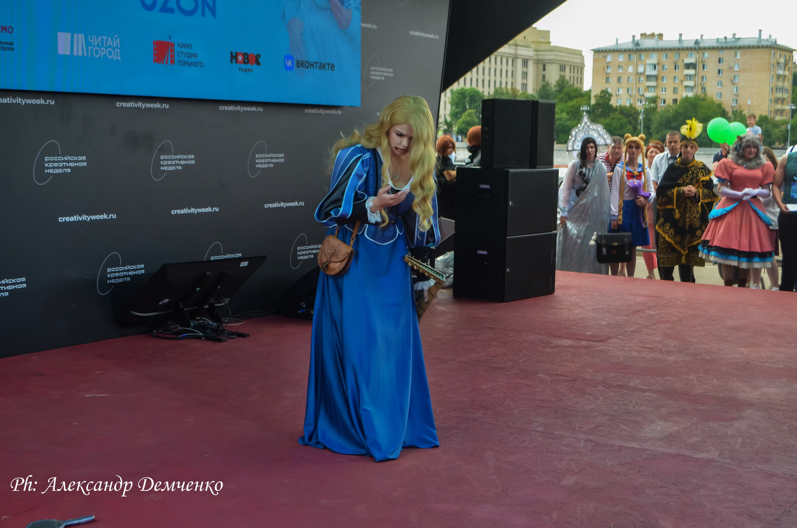 Фотосессия в Парке Горького на Лидеры молодого контента