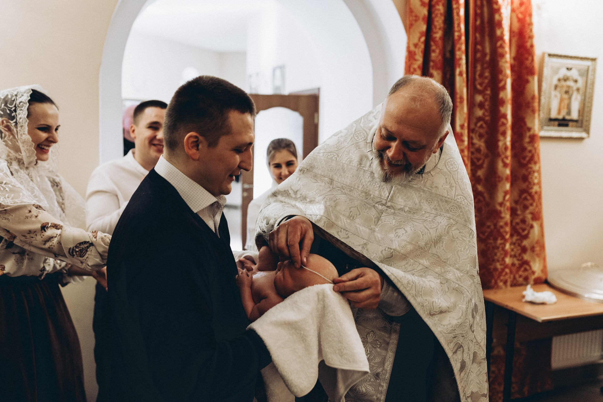 Крещение Ивана и Софии