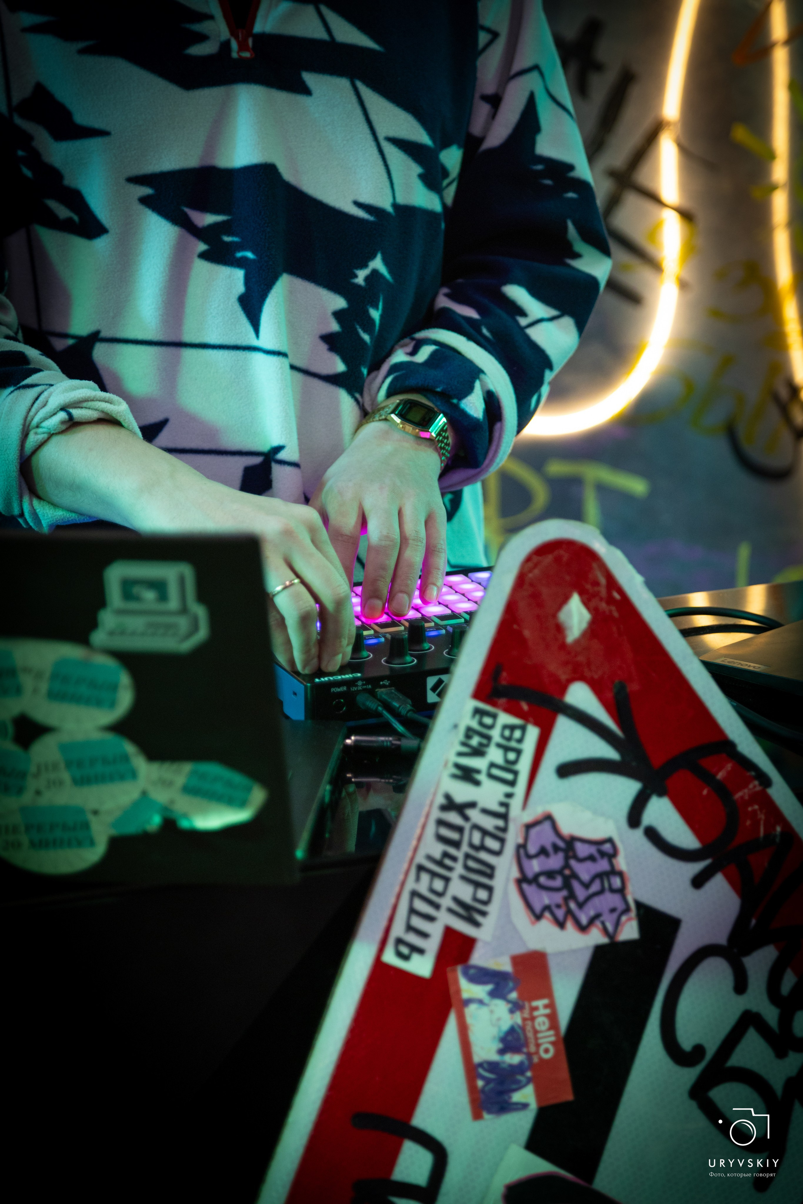 Фестиваль современного городского искусства «ИСКРА». Игорь Урывский. Фотограф Красноярск